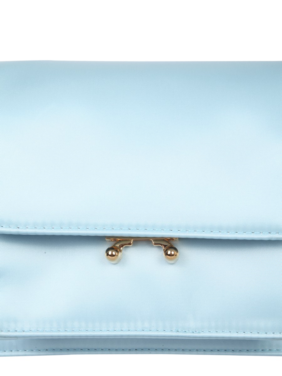 MARNI - MINI TRUNK LIGHT PADDED NYLON BAG - Eleonora Bonucci