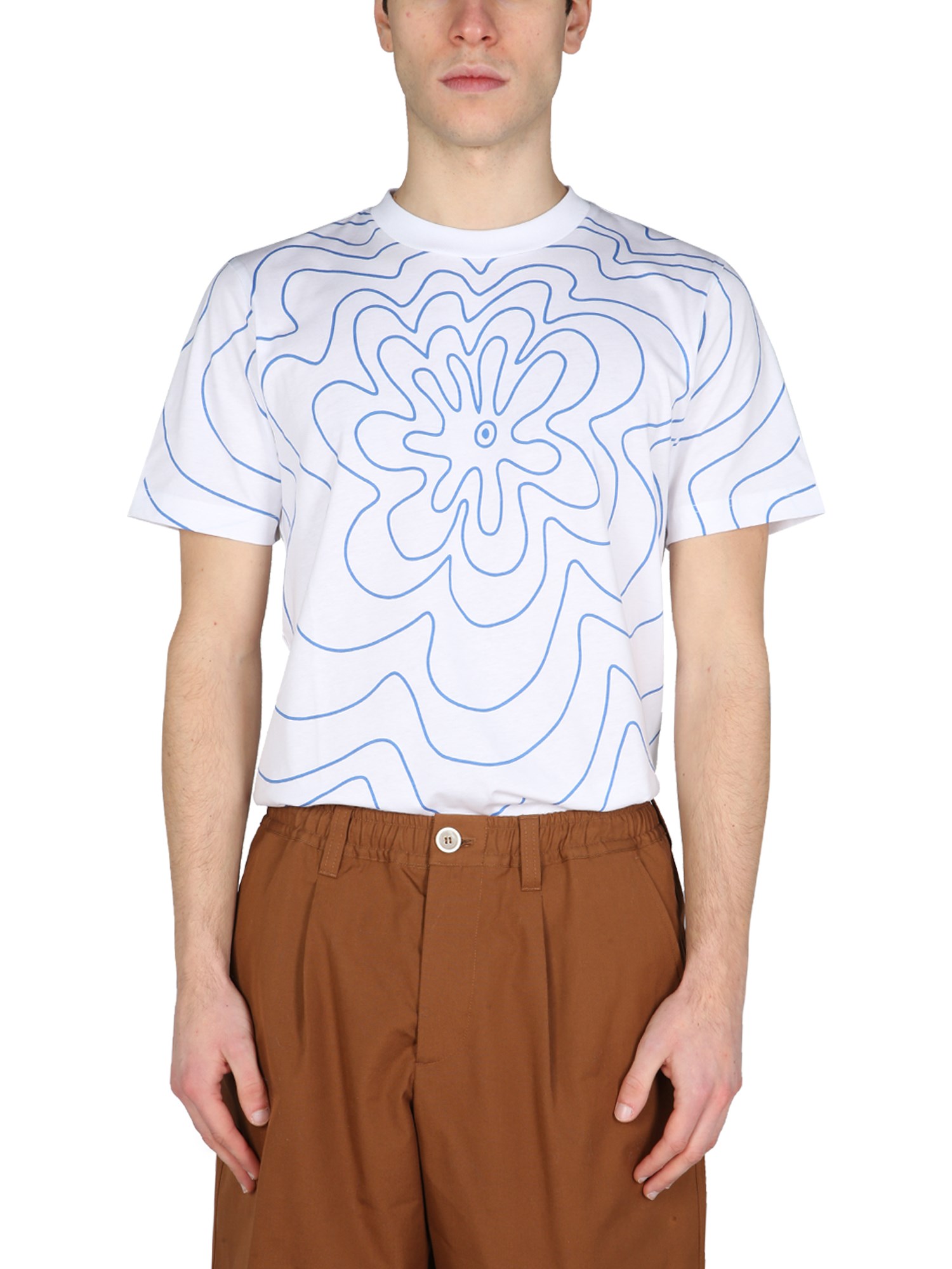 marni printed t-shirt