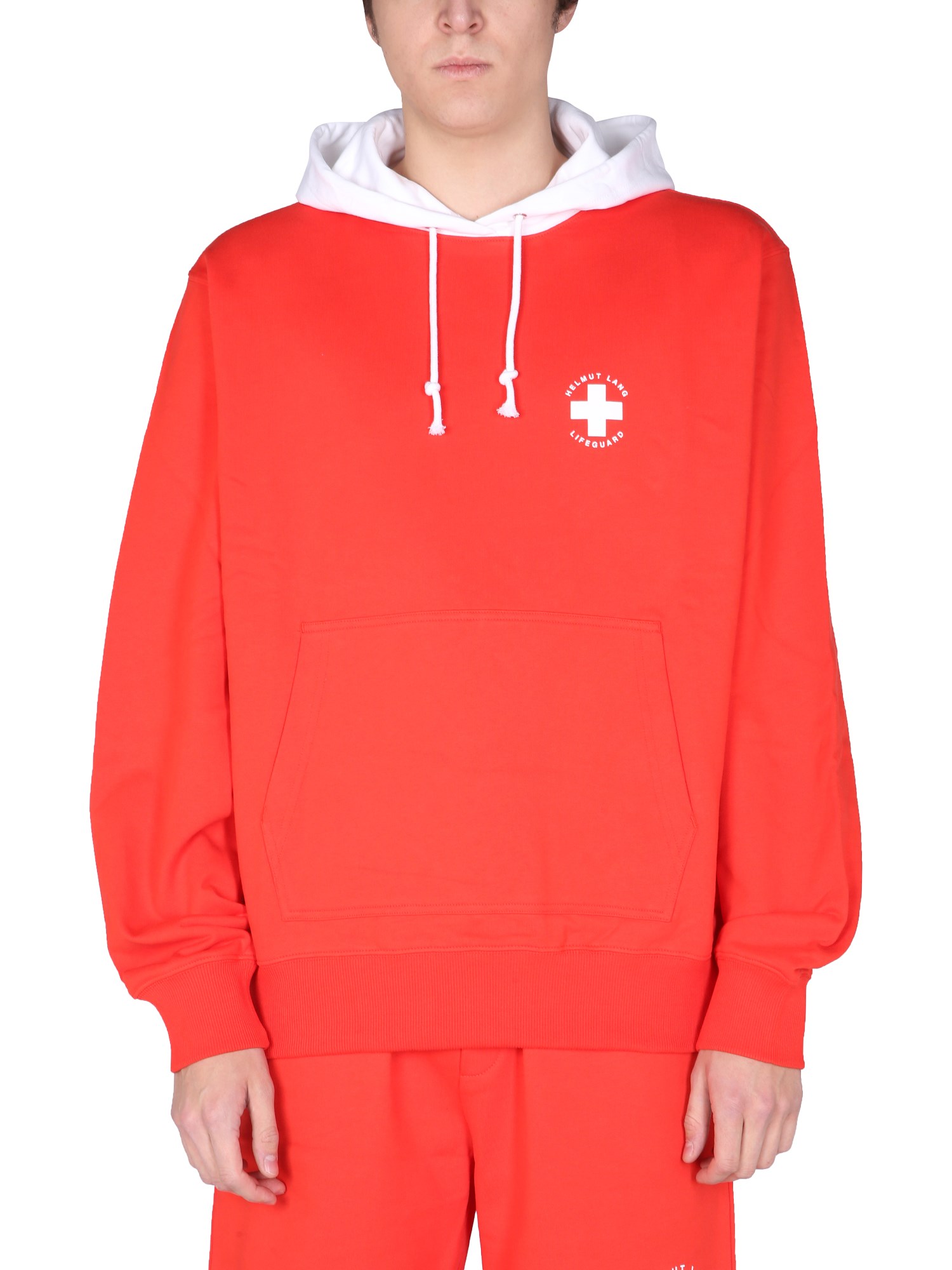 helmut lang "lifeguard" sweatshirt