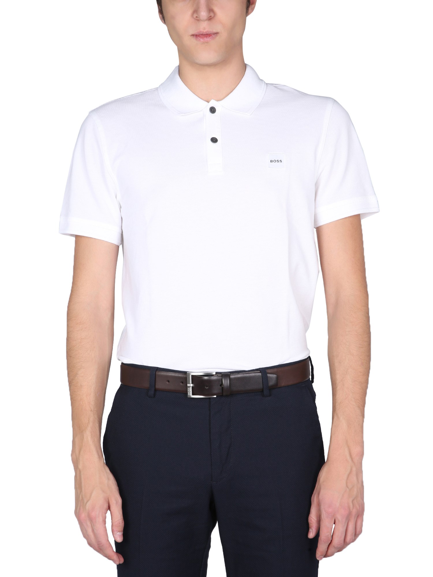 boss polo with logo