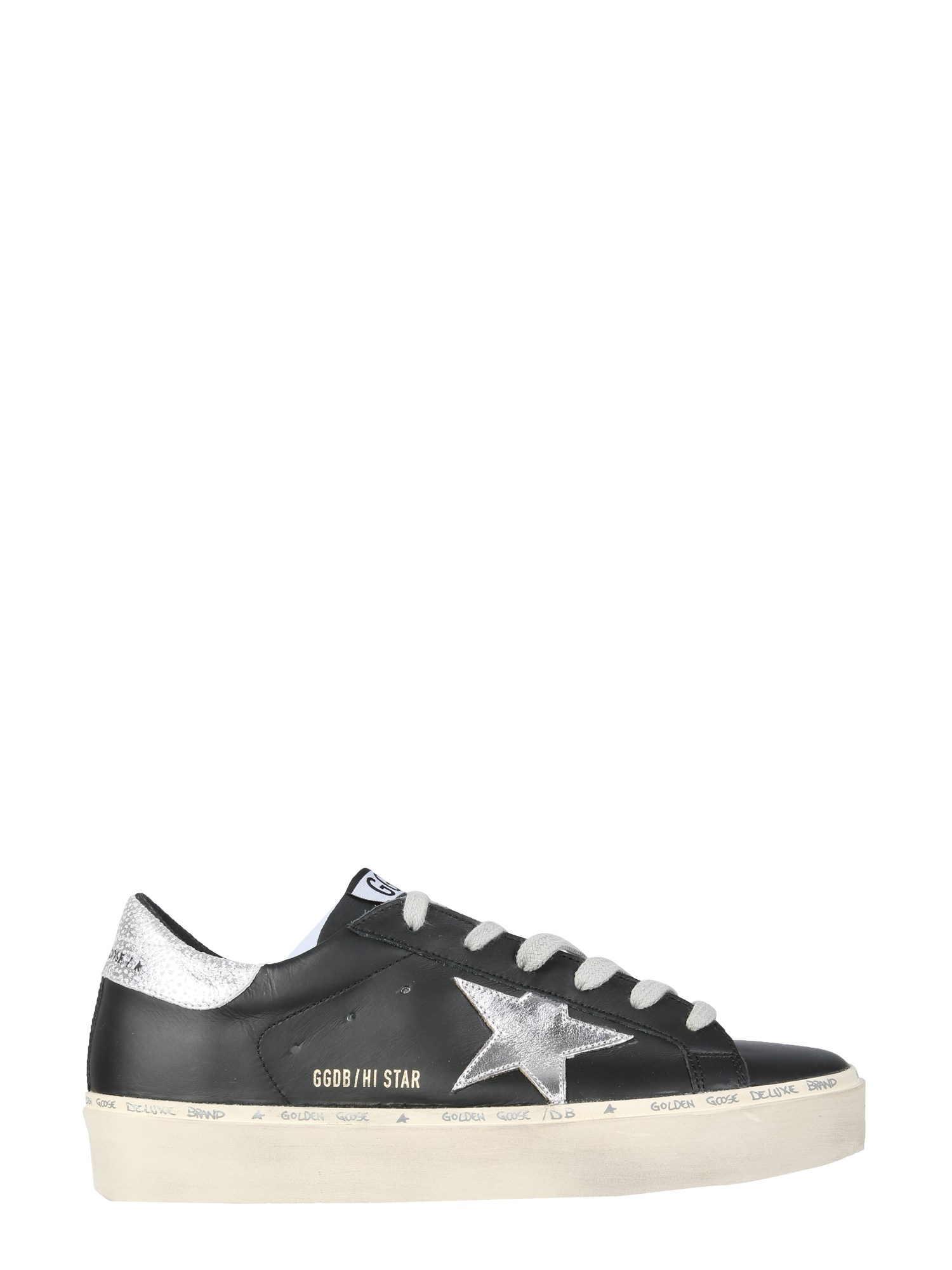 golden goose deluxe brand hi star sneakers