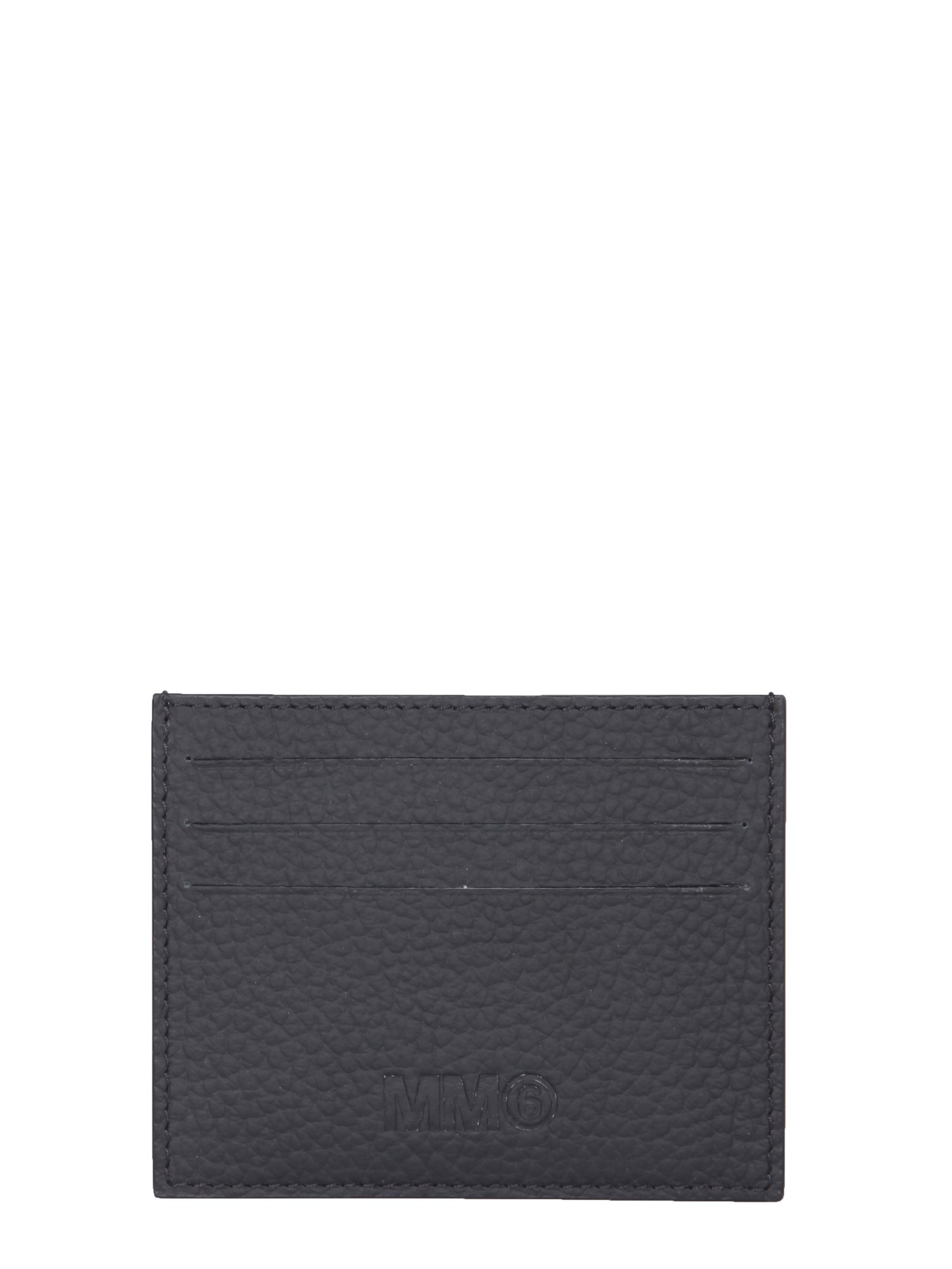 mm6 maison margiela leather card holder