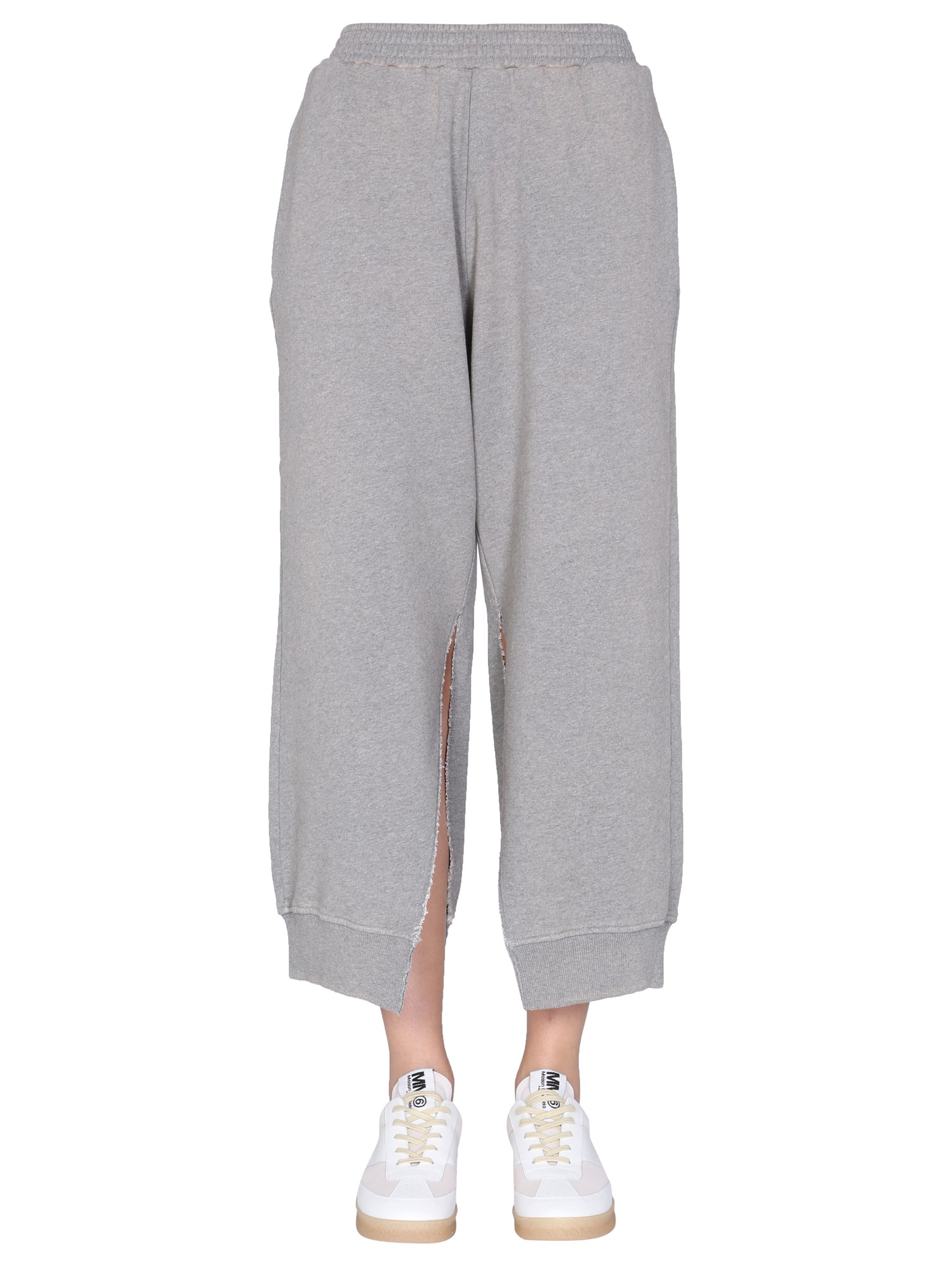 mm6 maison margiela wide leg jogging trousers