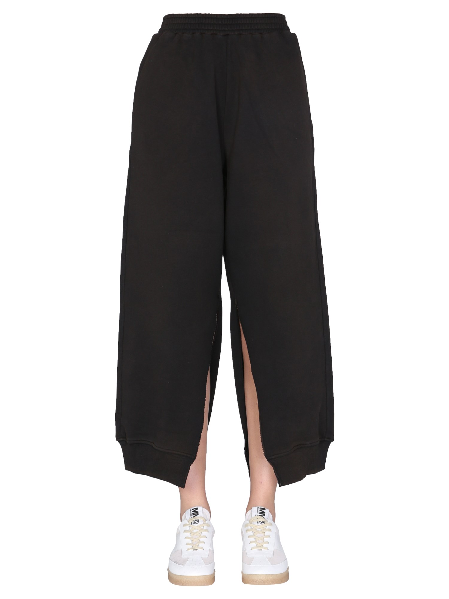 mm6 maison margiela wide leg jogging trousers