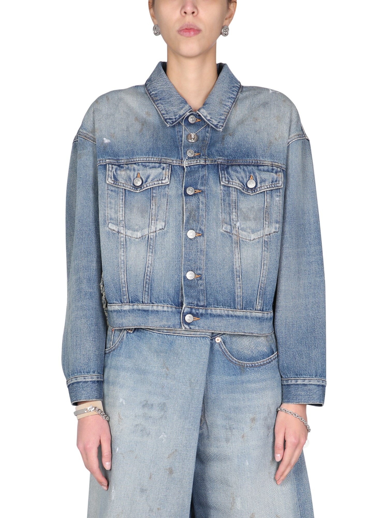 mm6 maison margiela denim jacket