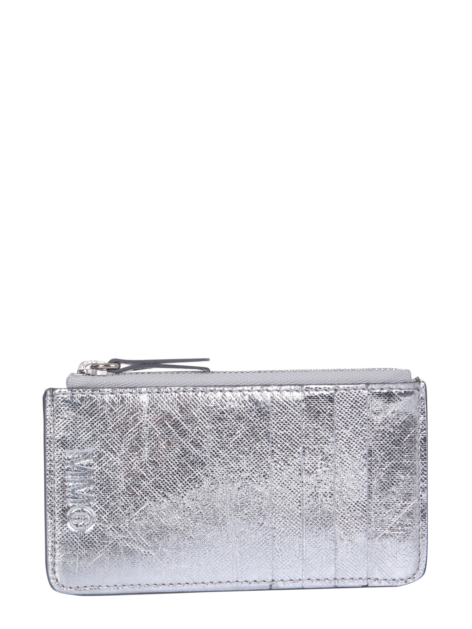 mm6 maison margiela small card holder with zip