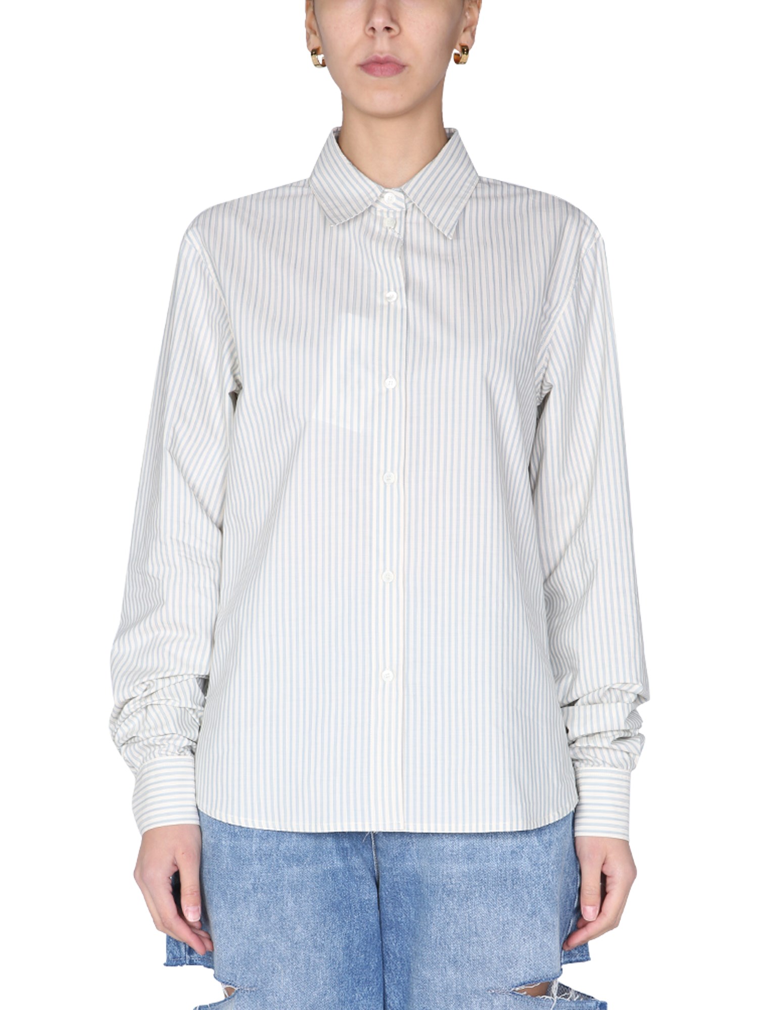 mm6 maison margiela poplin shirt