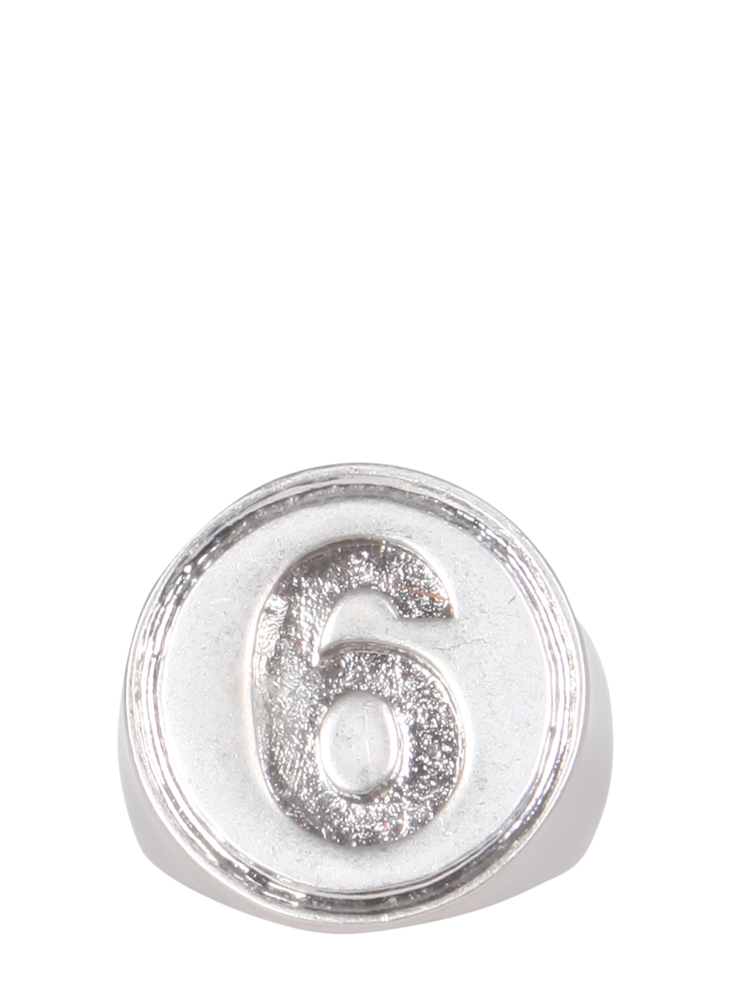 mm6 maison margiela ring with logo 6
