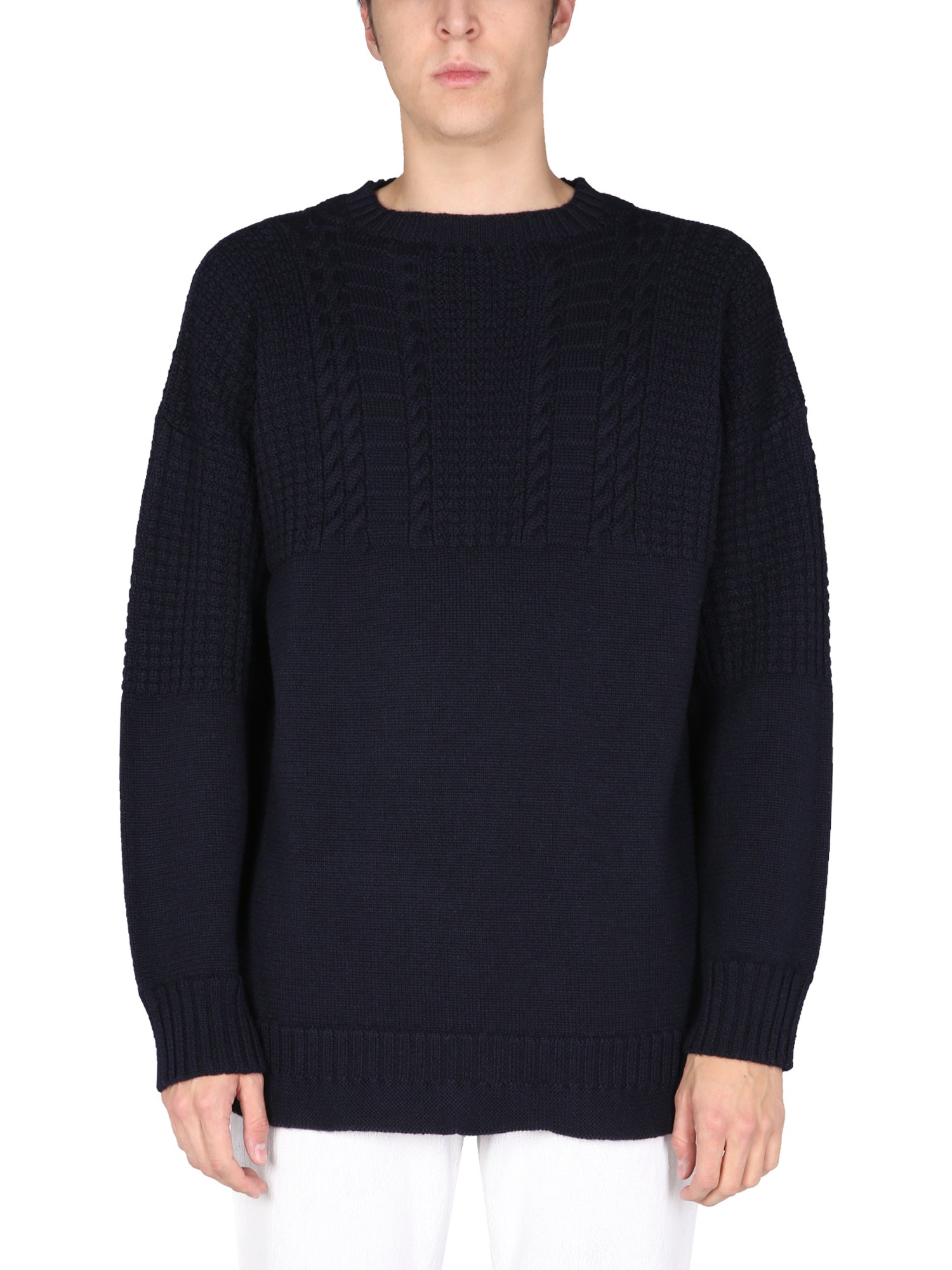 maison margiela crew neck sweater