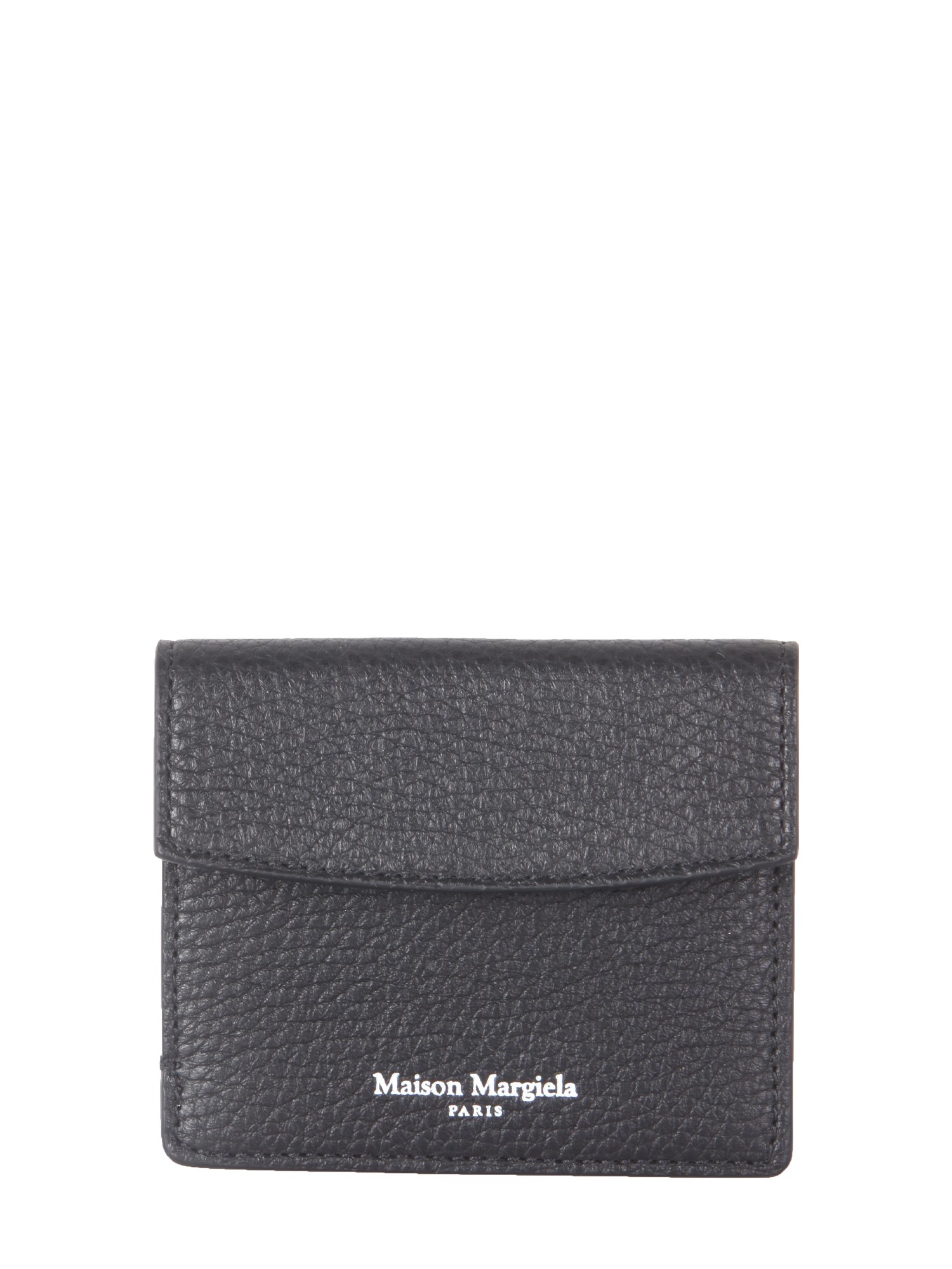 maison margiela leather card holder