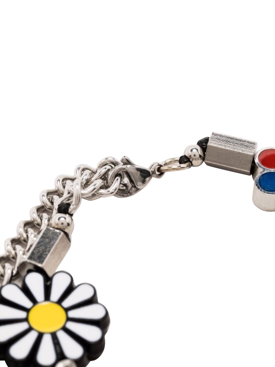 SALUTE-EVAE+ - FLOWER ANARCHY SMILEY BRACELET - Eleonora Bonucci SALUTE-EVAE+ - FLOWER ANARCHY SMILEY BRACELET - Eleonora Bonucci