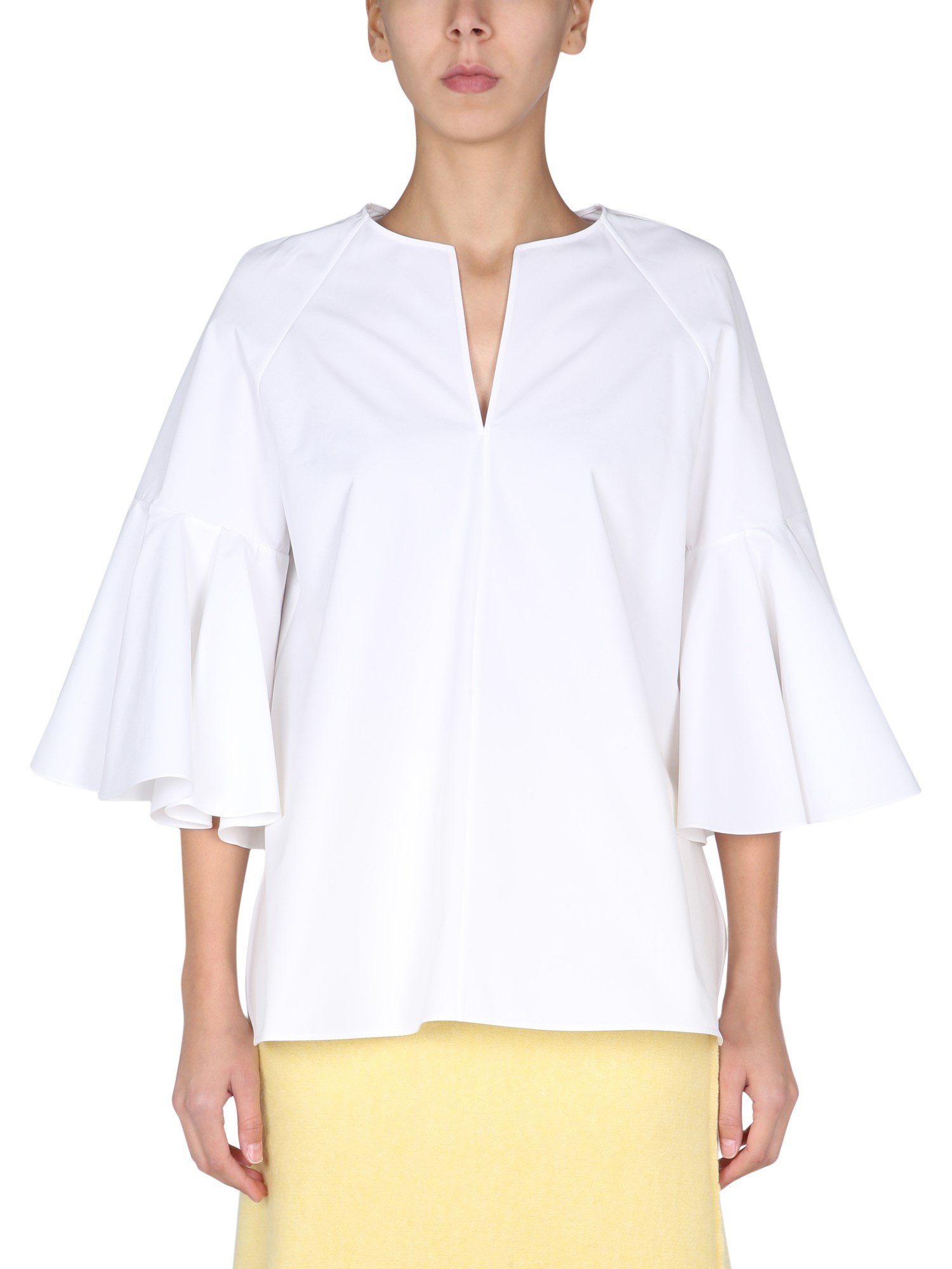 jil sander v-neck t-shirt