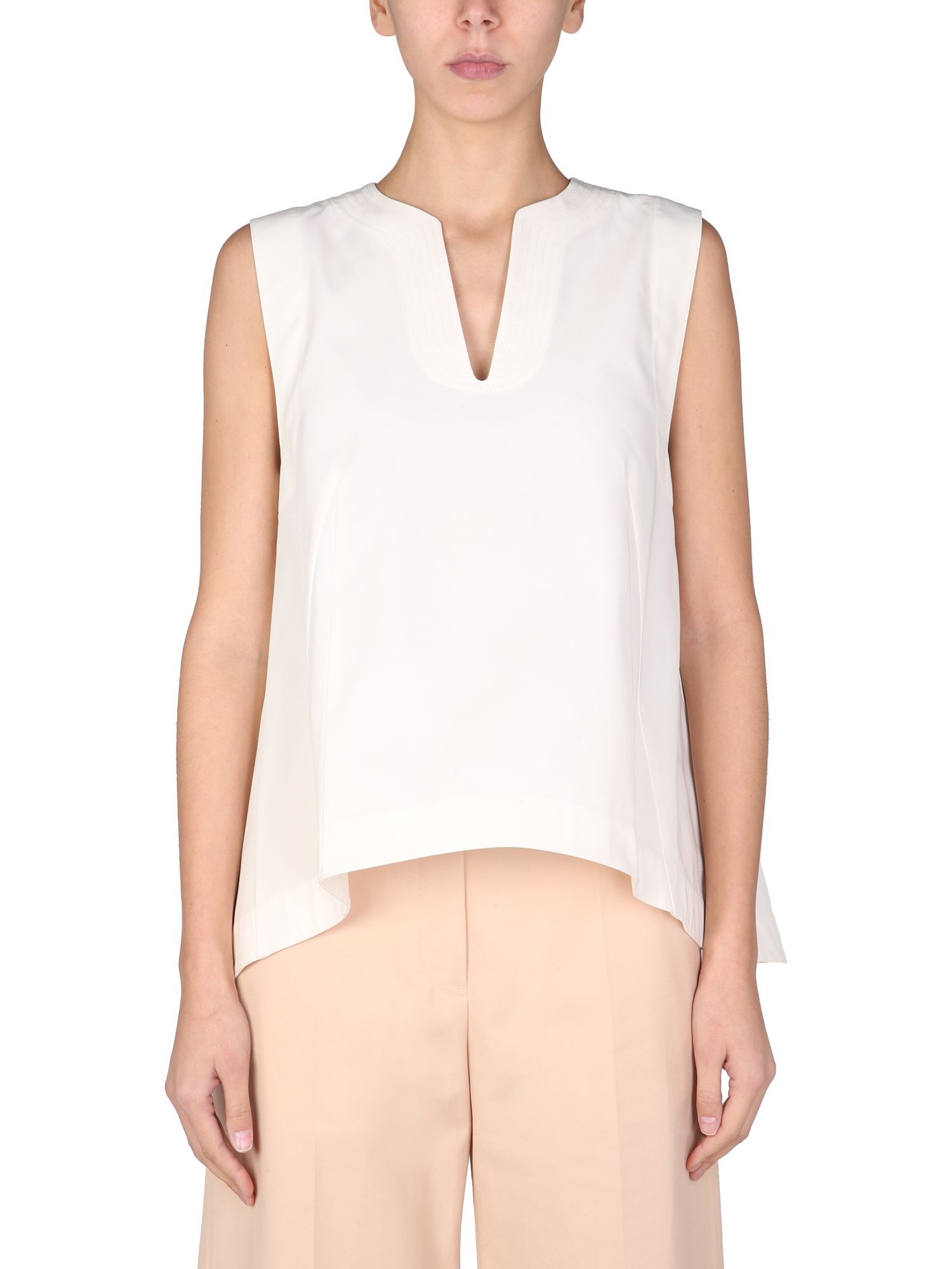 jil sander v-neck top