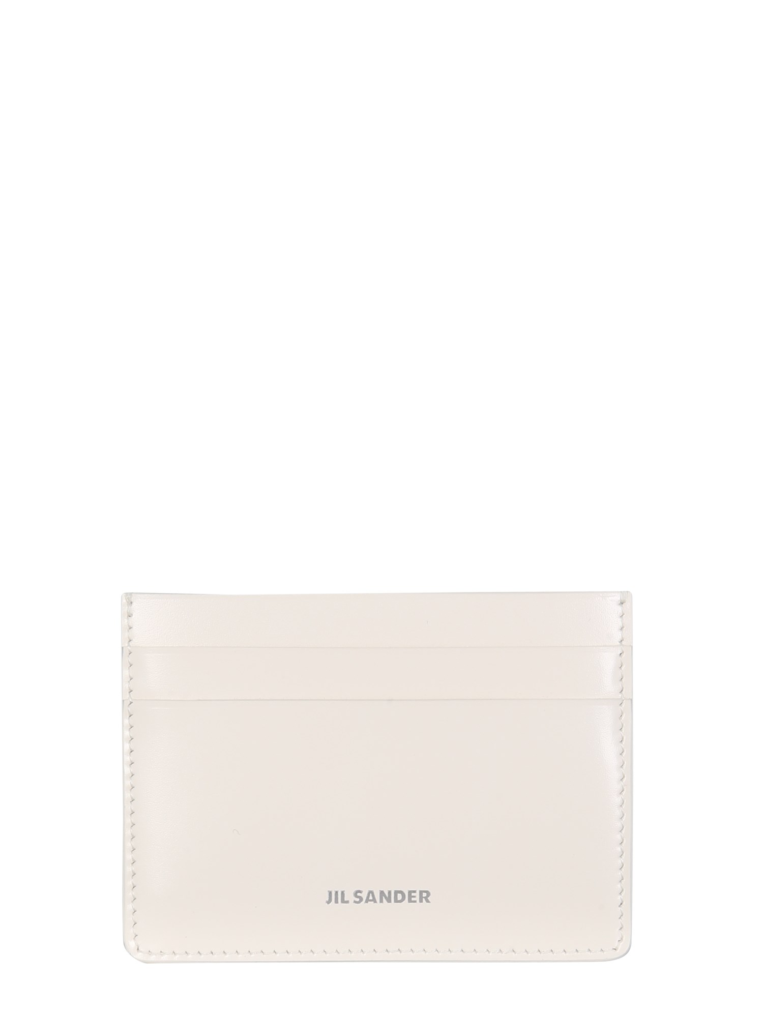 jil sander leather card holder
