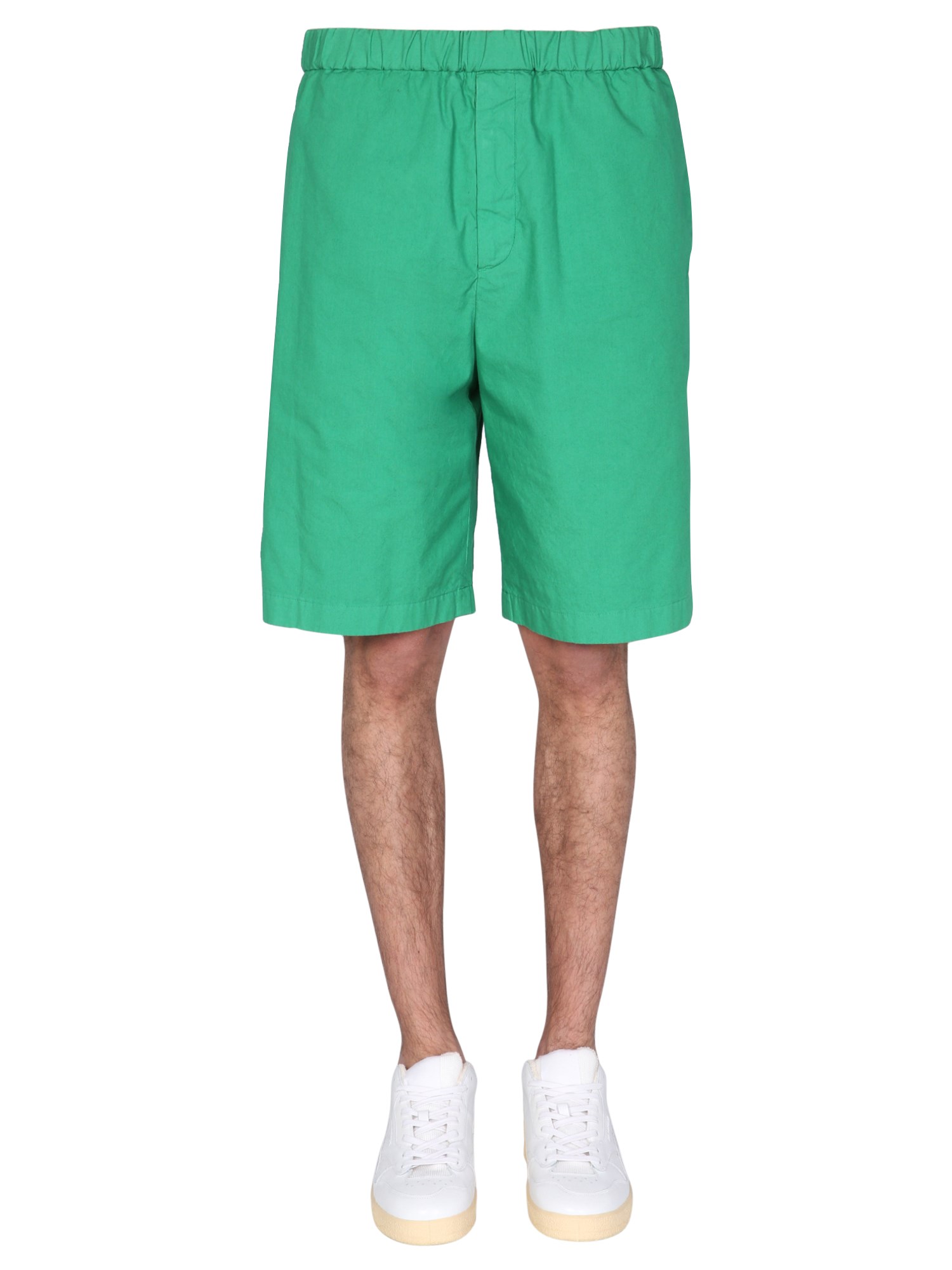 jil sander relaxed fit bermuda