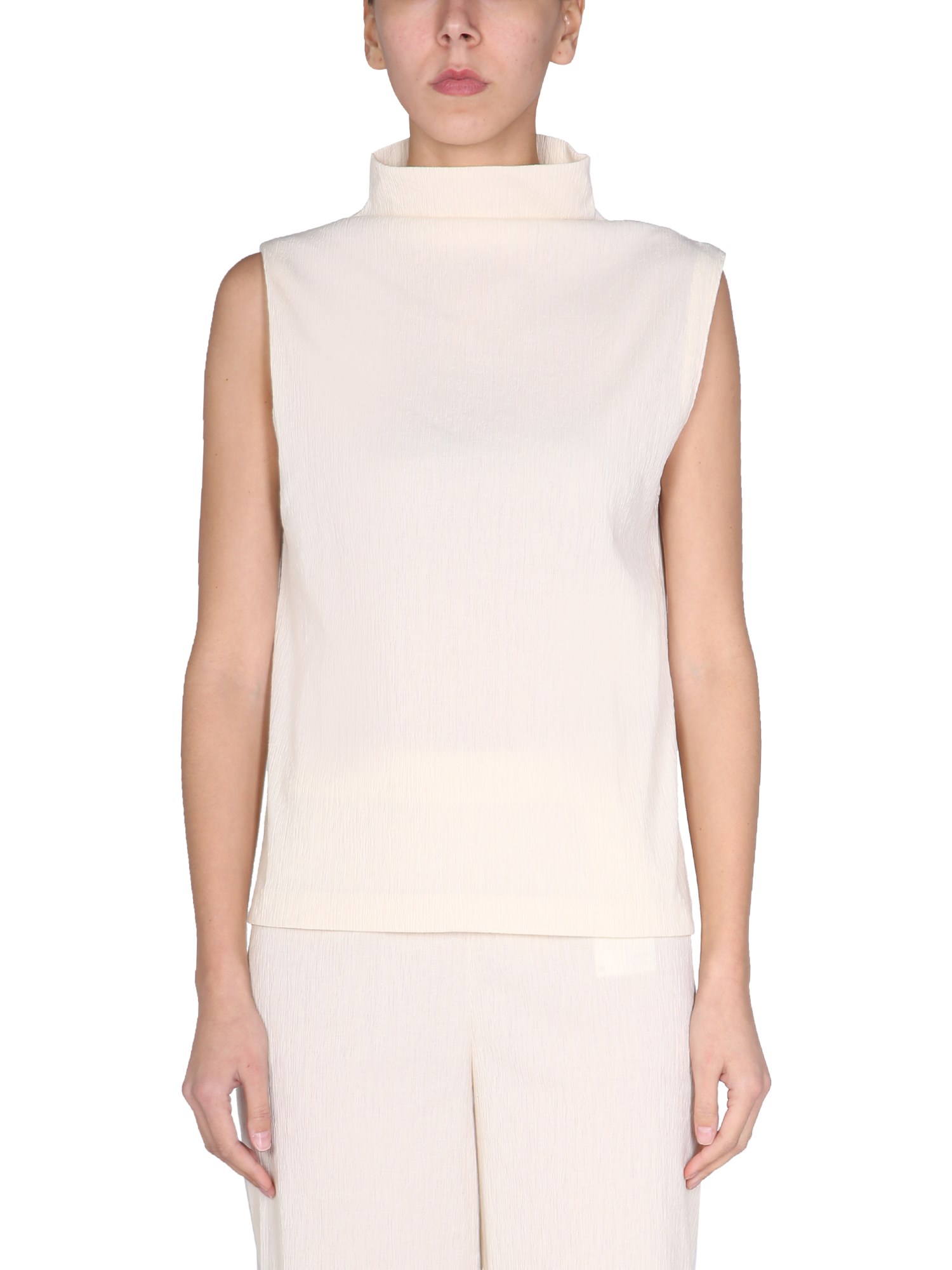 jil sander high neck top