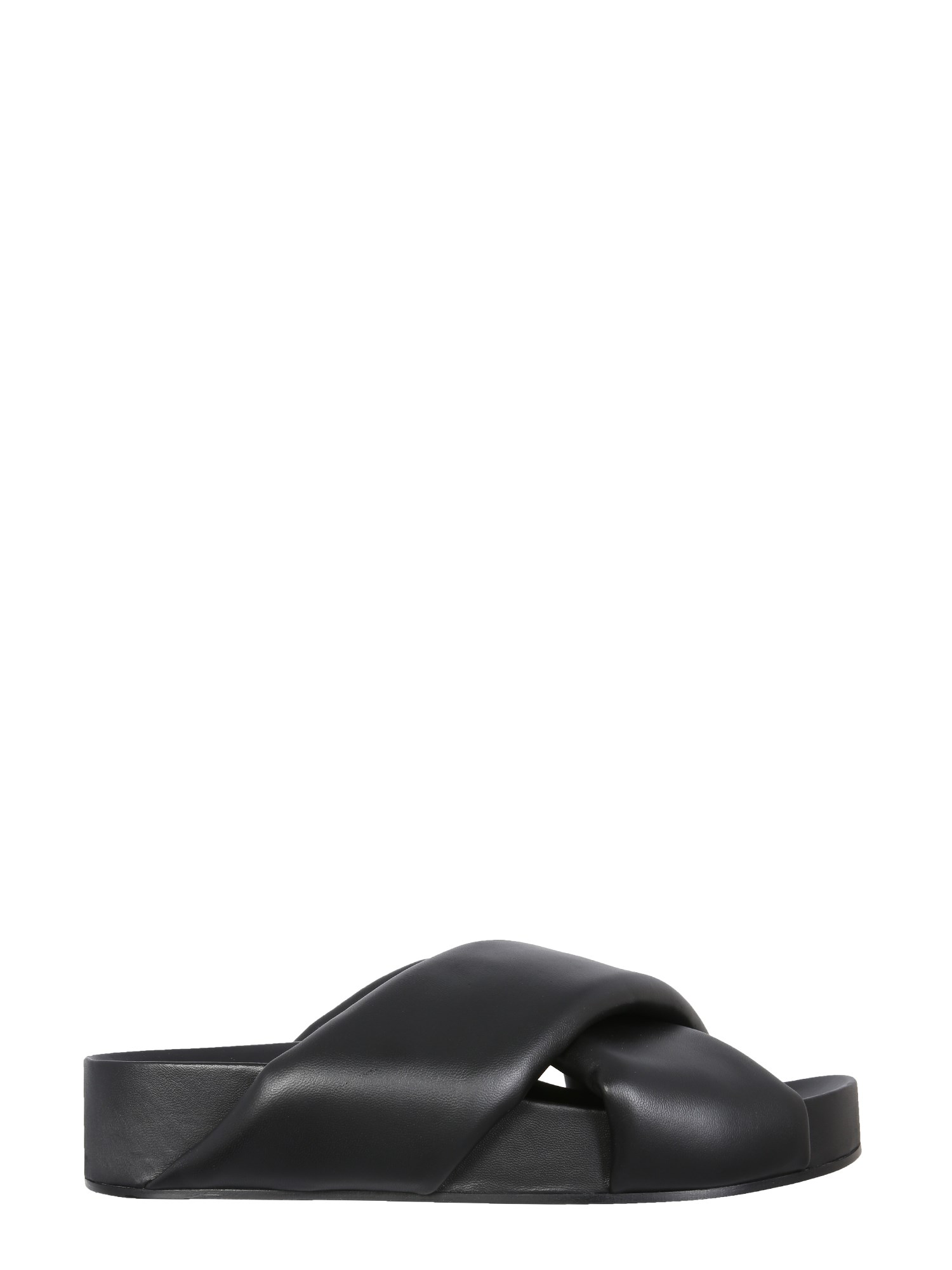 jil sander nappa sandals