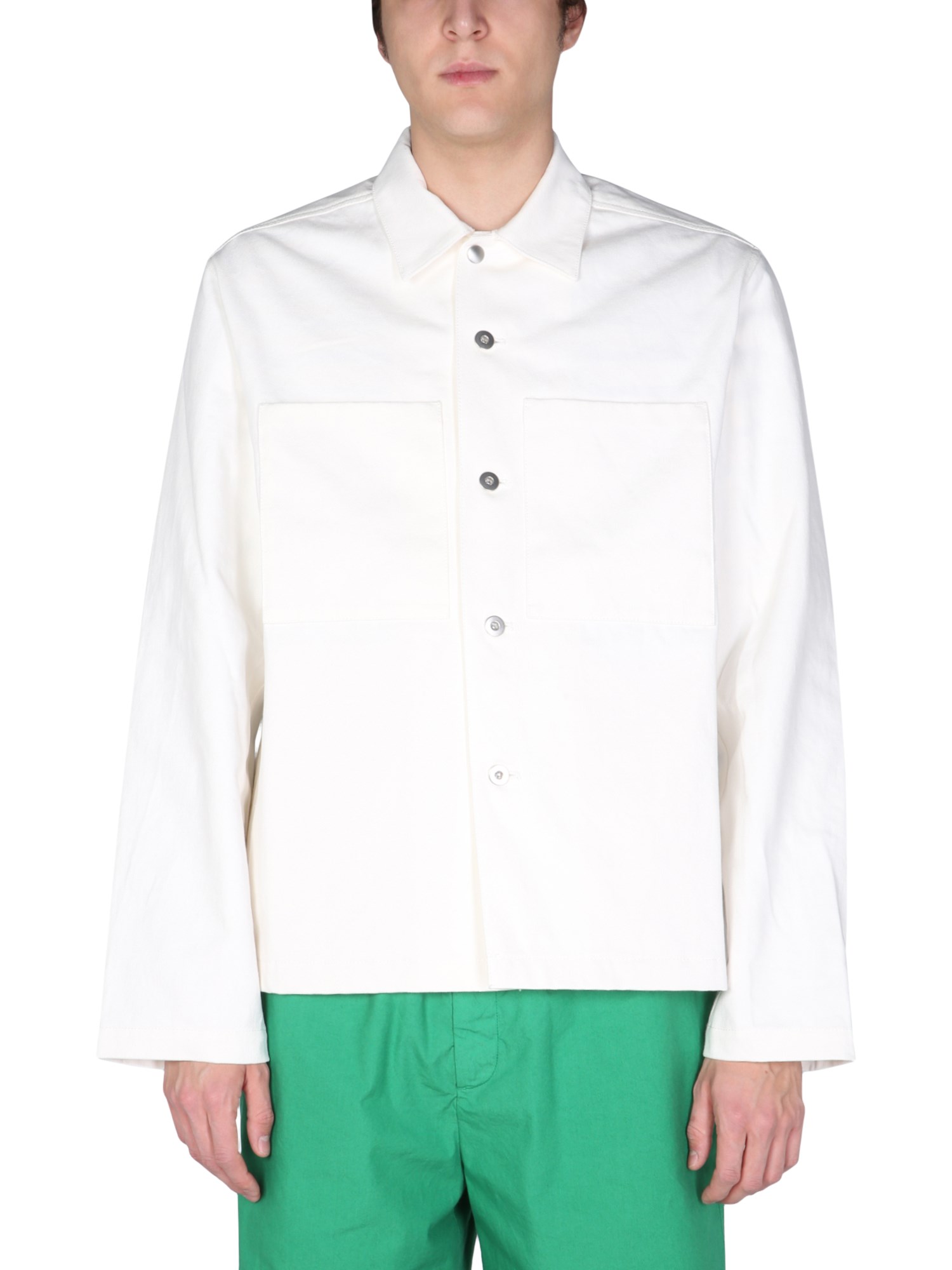 jil sander boxy fit shirt