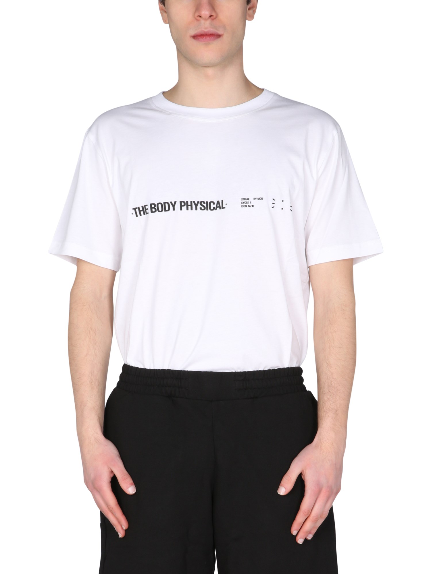 mcq printed t-shirt