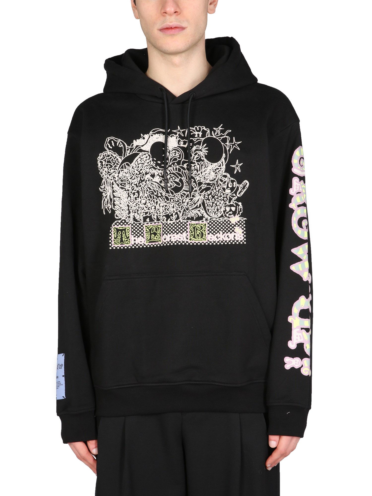 mcq printed sweatshirt