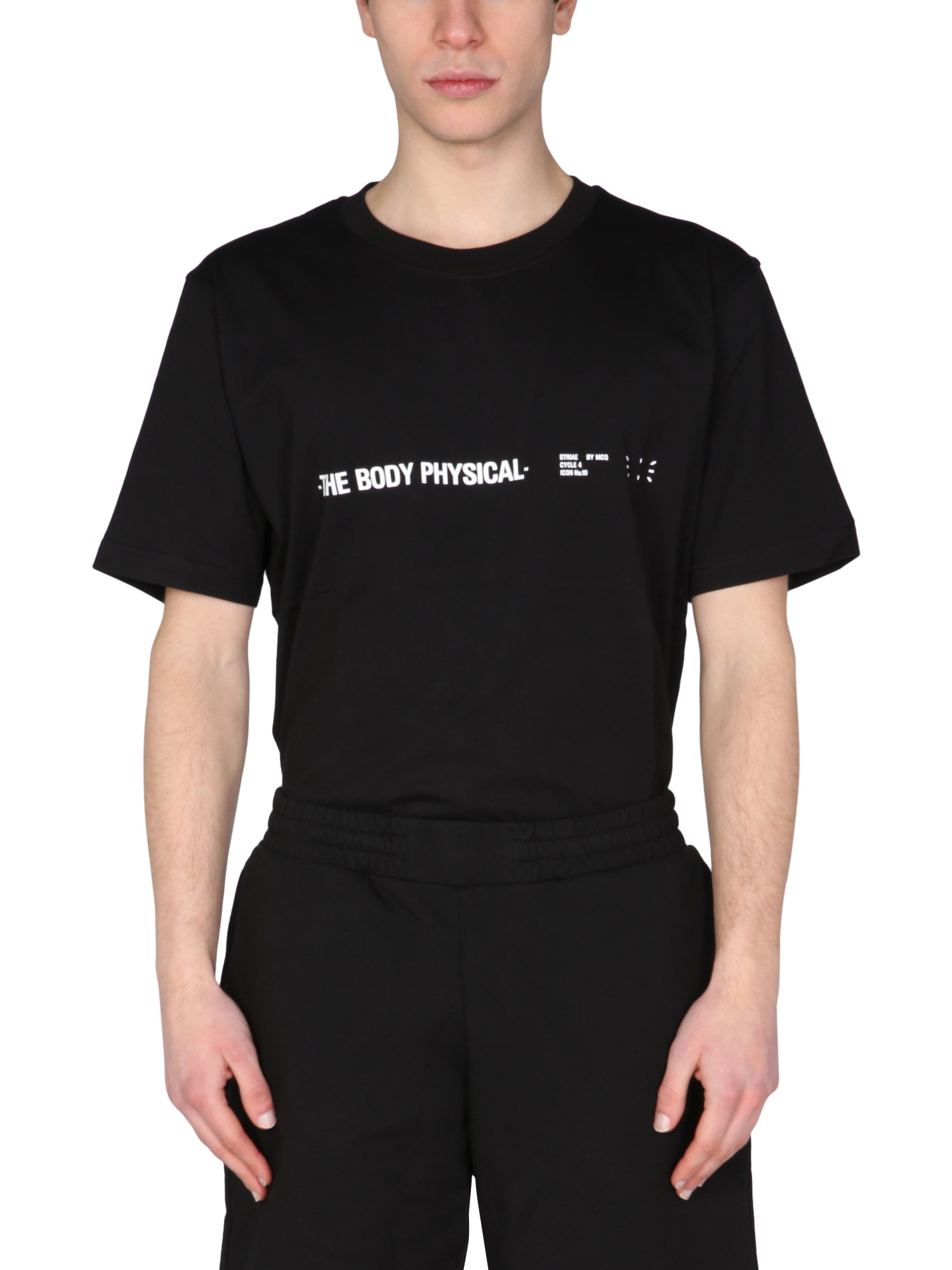 mcq printed t-shirt