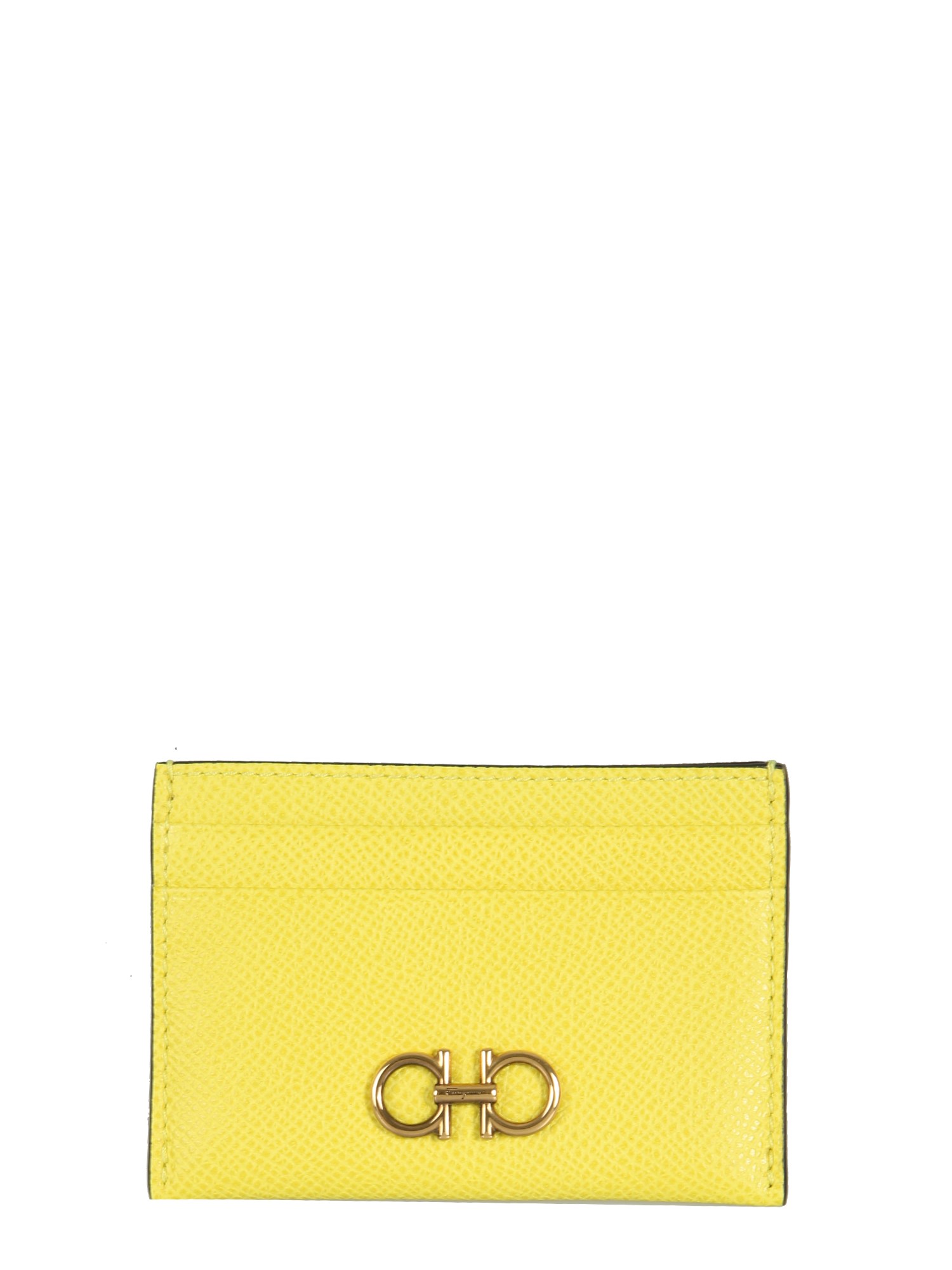 salvatore ferragamo gancini card holder