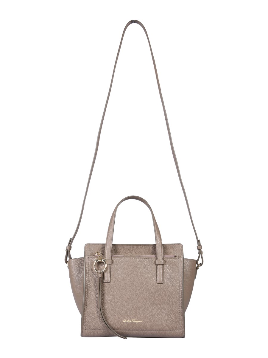 Ferragamo amy double sales handle bag