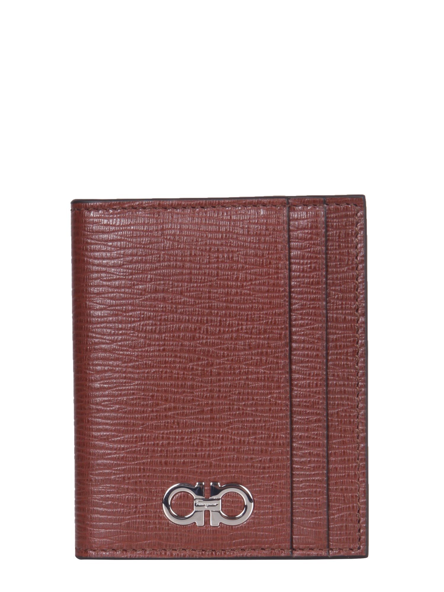 salvatore ferragamo gancini credit card holder