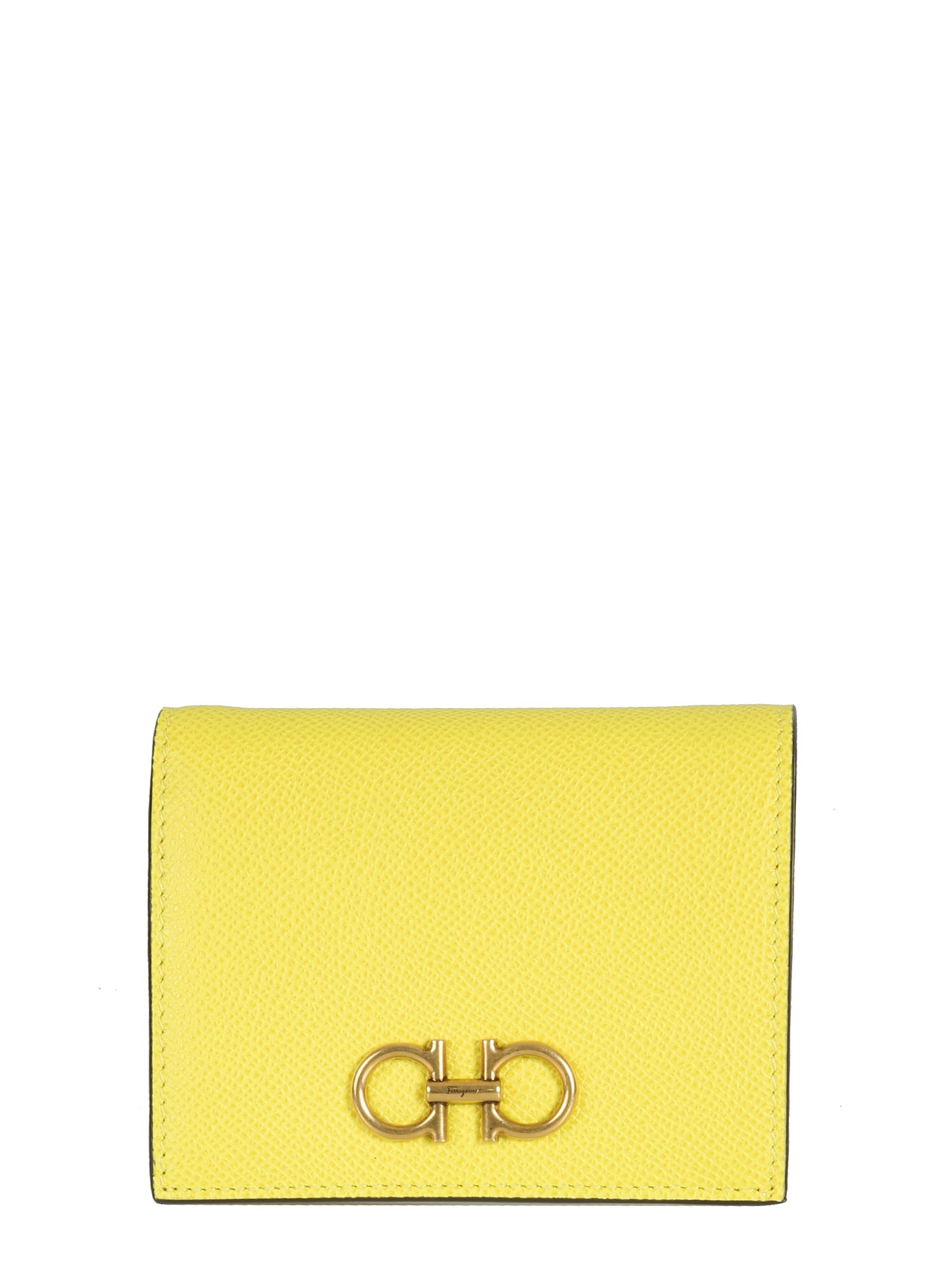 salvatore ferragamo compact gancini wallet