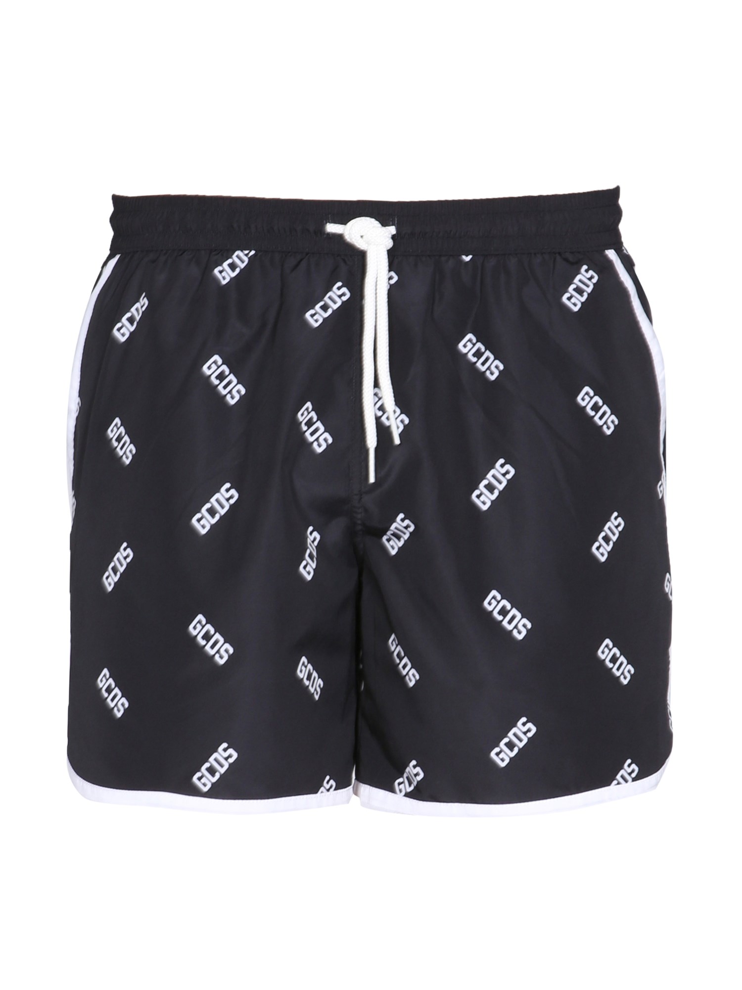 gcds swimsuit with logo print