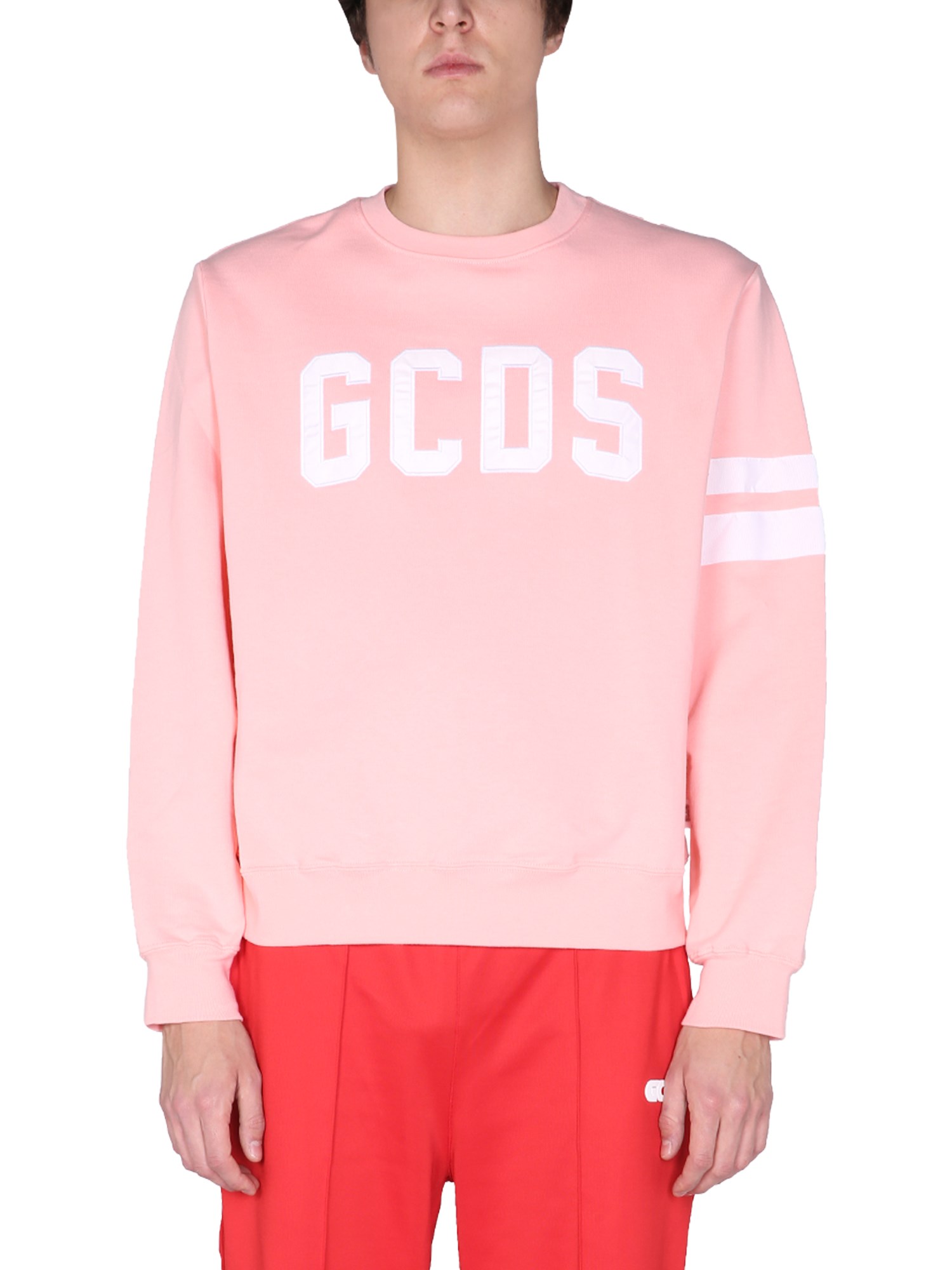 gcds sweatshirt with embroidered logo