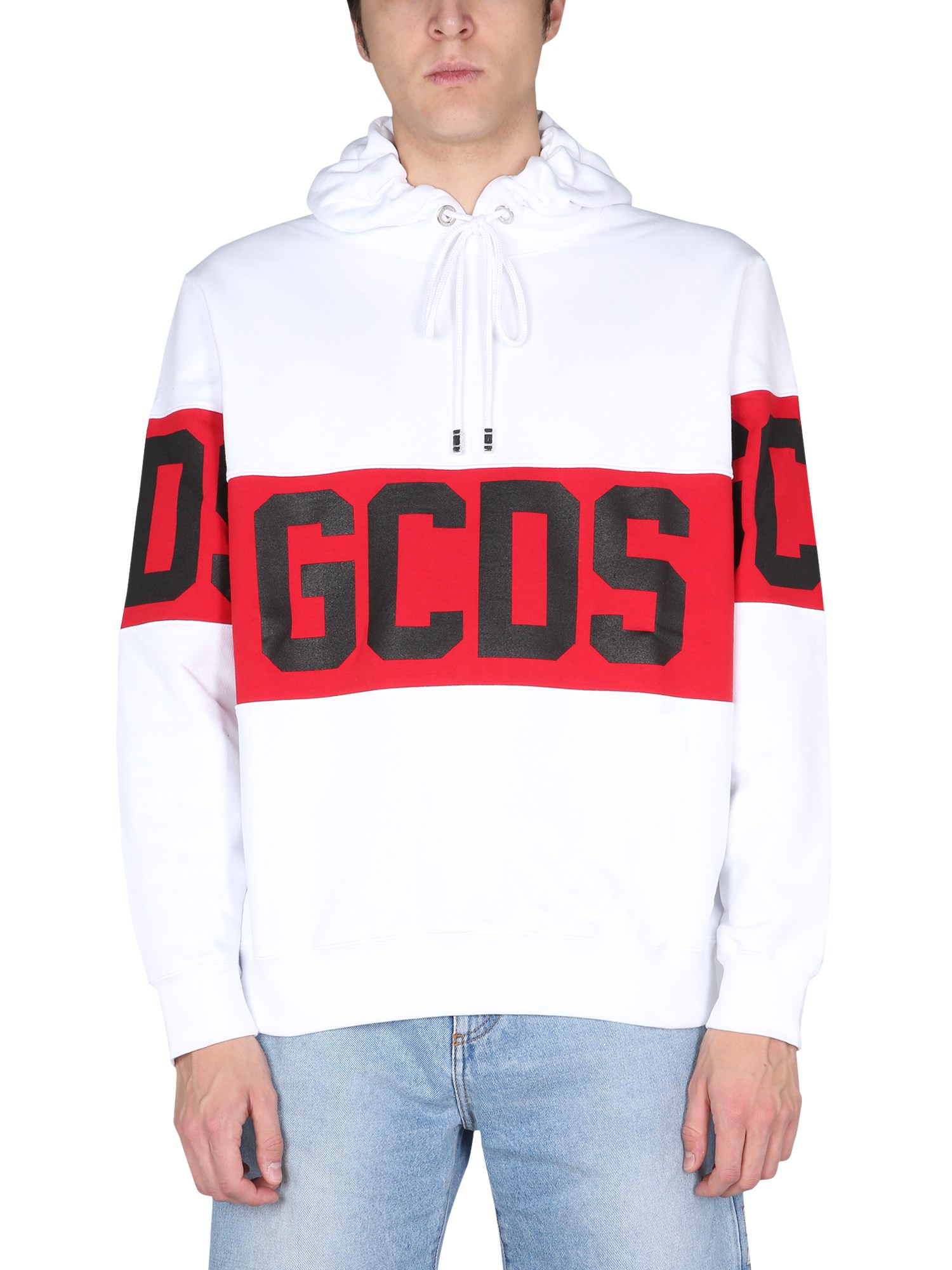 gcds sweatshirt with logo band