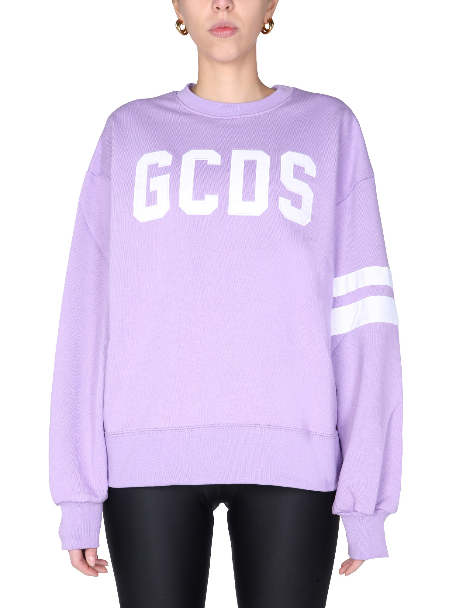 gcds sweatshirt with embroidered logo