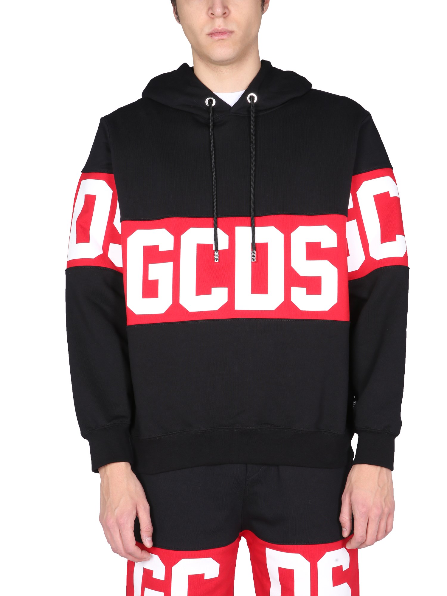 gcds sweatshirt with logo band