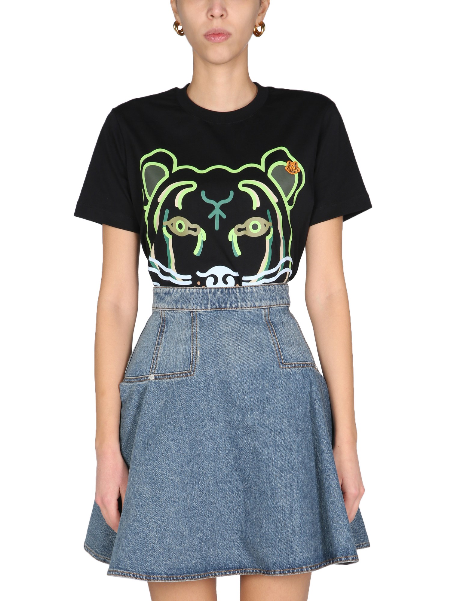 kenzo "tiger" loose fit t-shirt