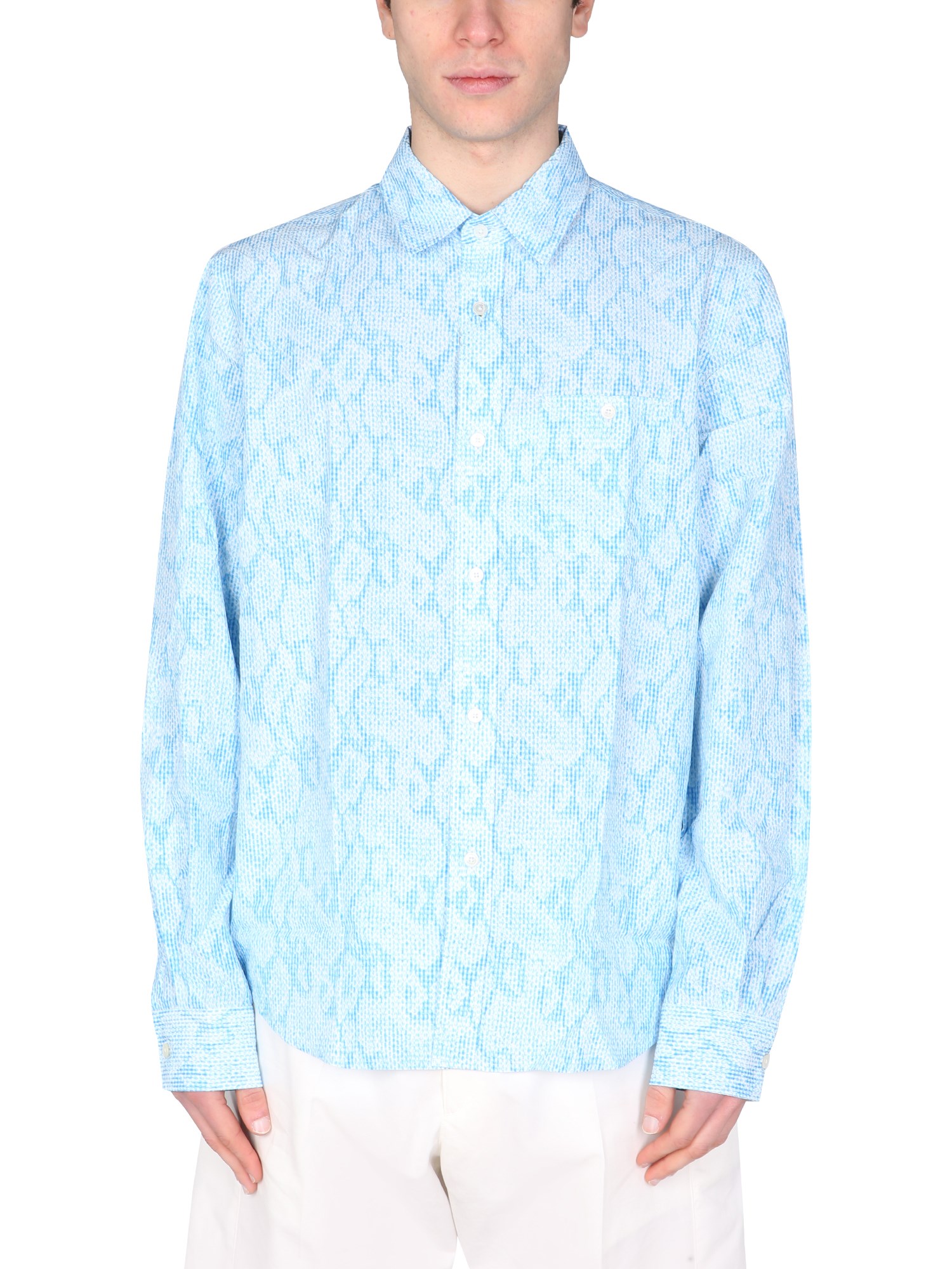 kenzo shirt with logo print