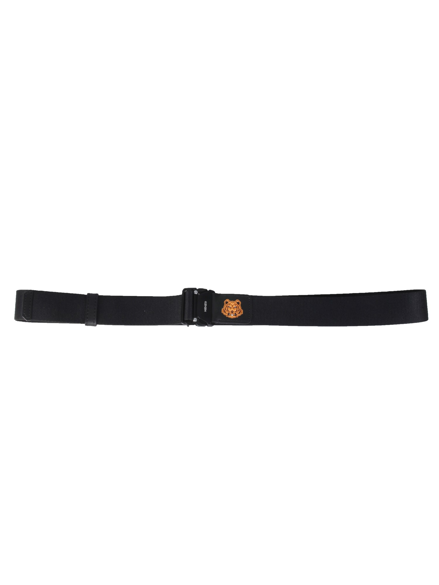kenzo webbing belt with tiger