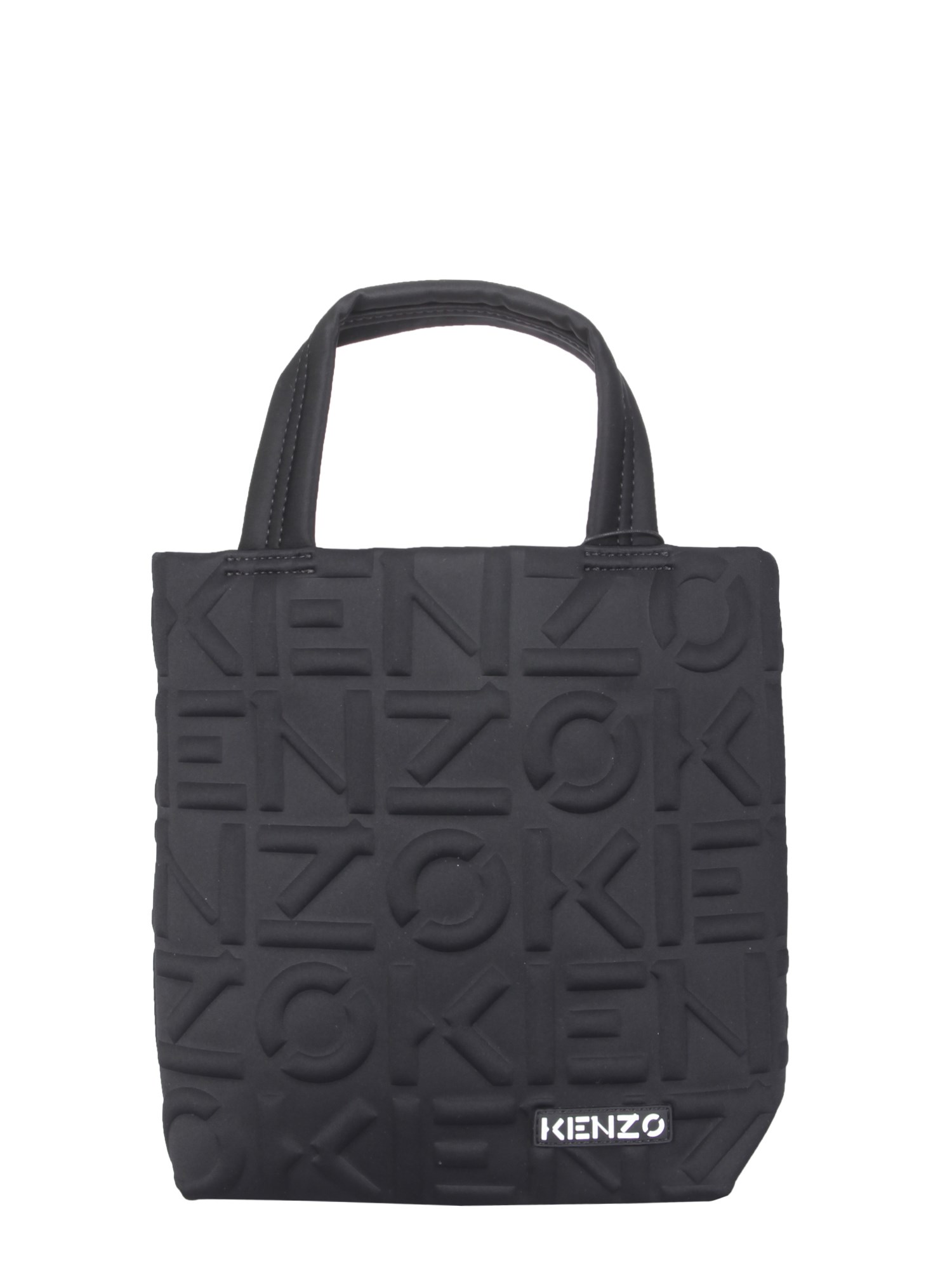 kenzo small tote bag with monogram logo