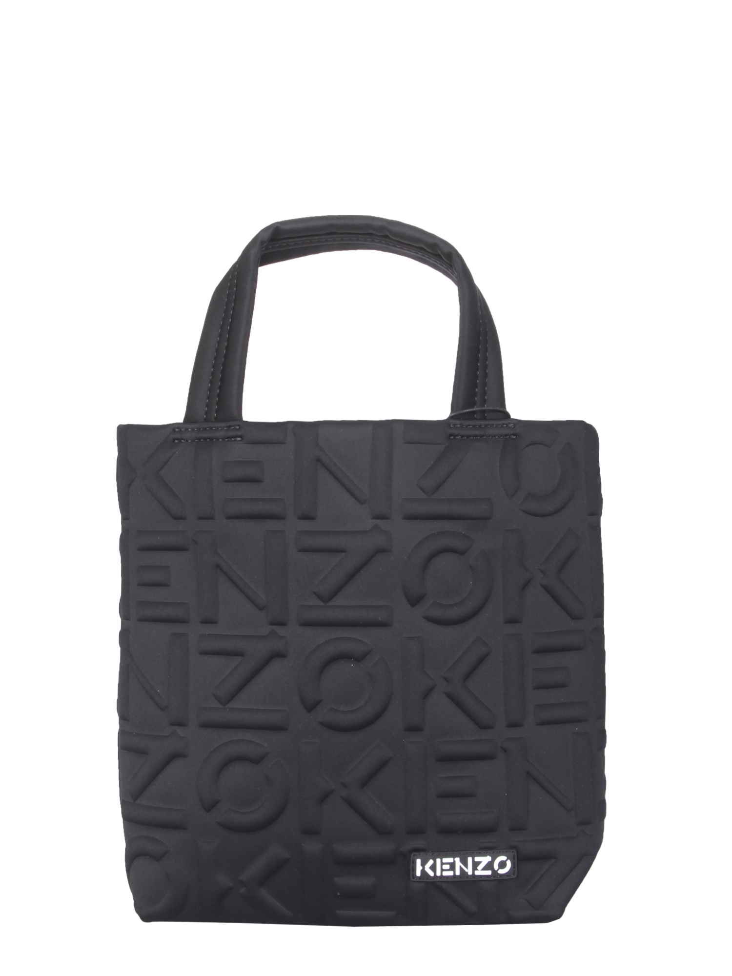 kenzo small tote bag with monogram logo