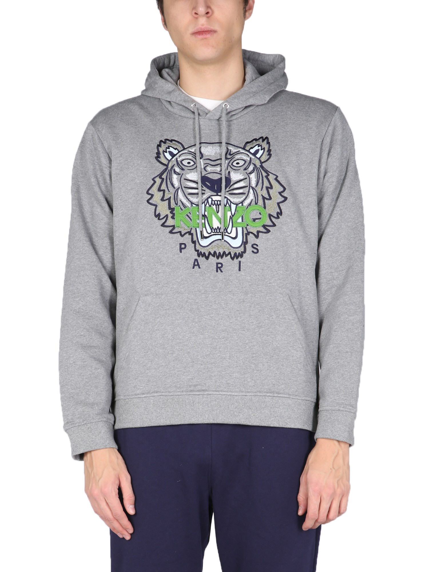 kenzo sweatshirt with embroidered tiger