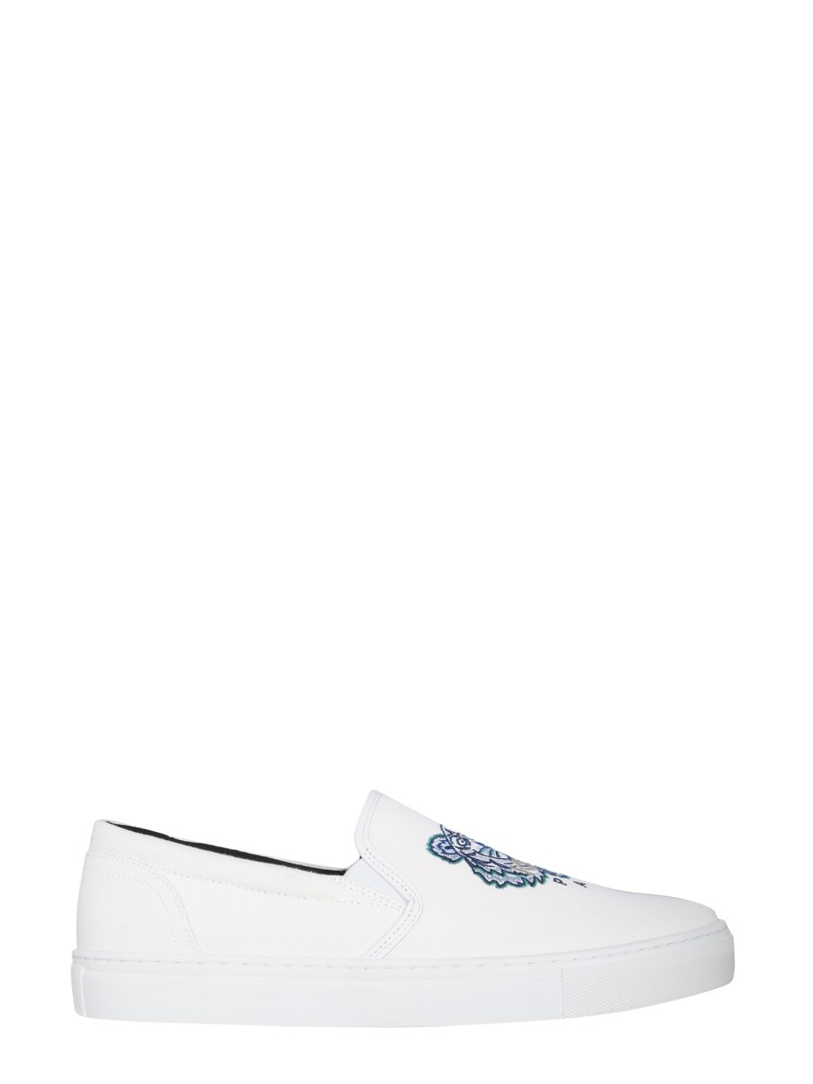 Kenzo tiger slip on sales sneakers