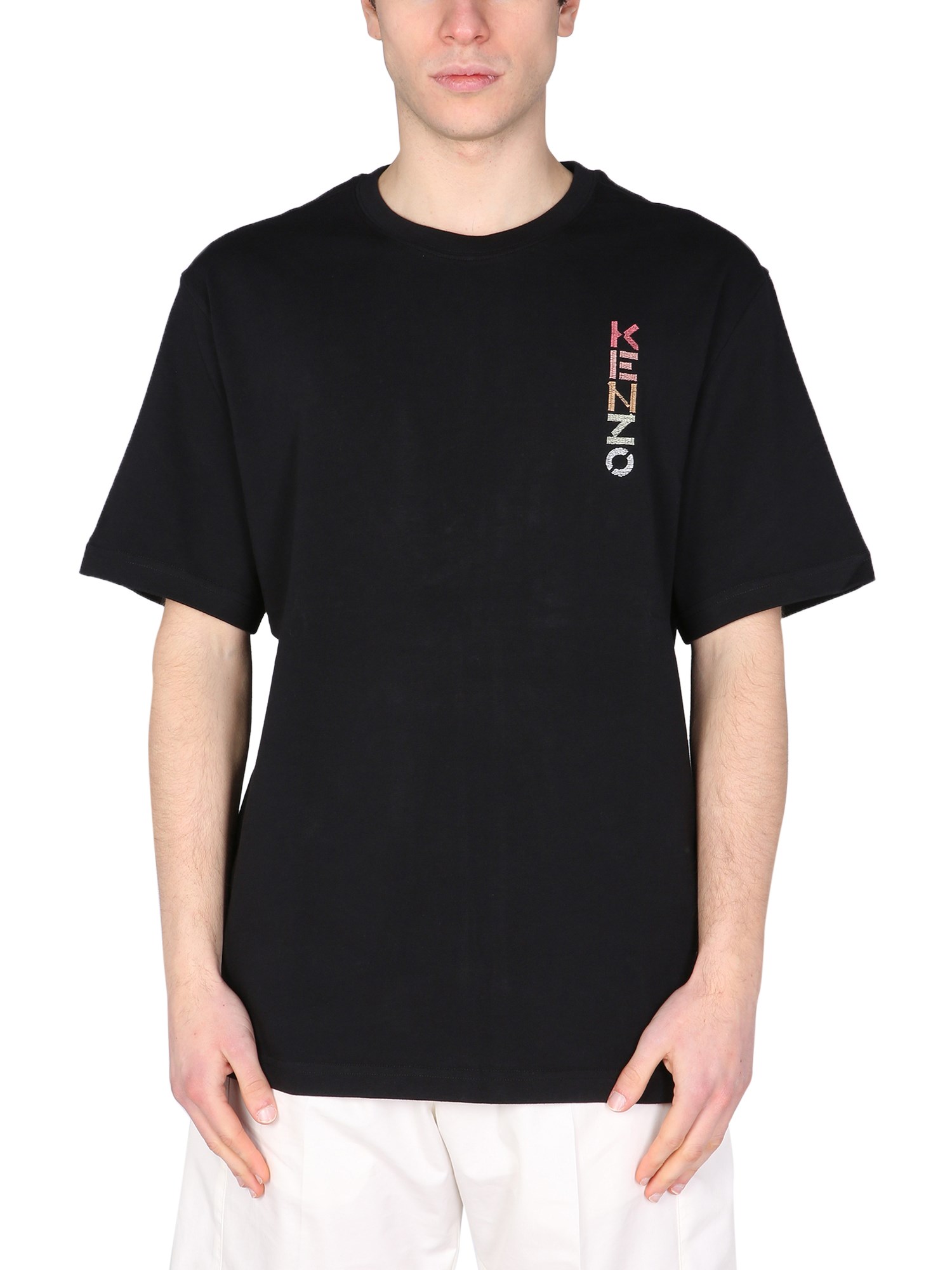 kenzo t-shirt with embroidered logo