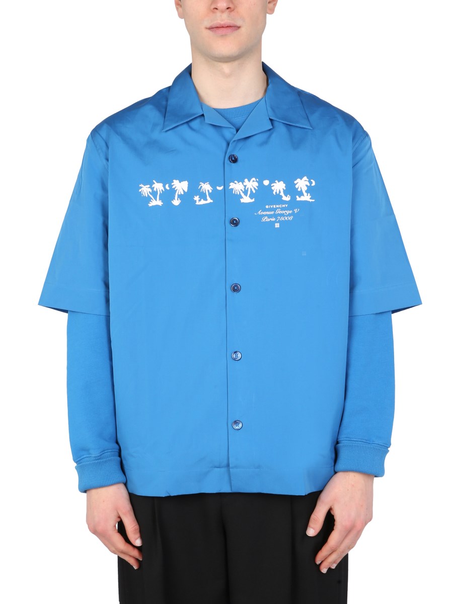 CAMICIA CON STAMPA LOGO