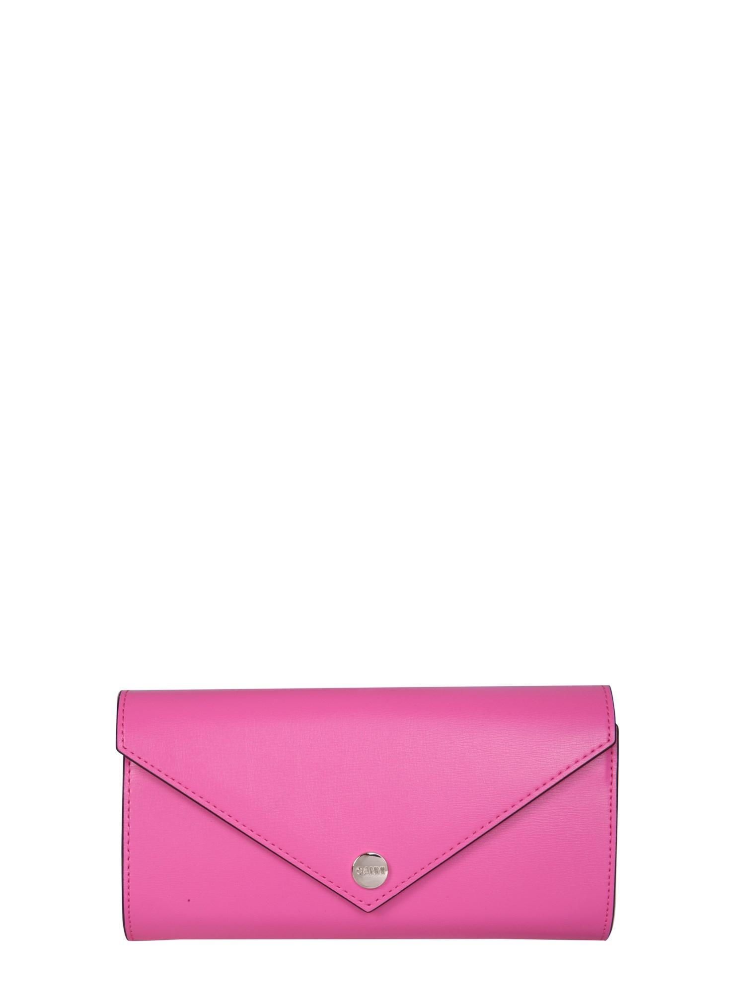 ganni wallet with chain