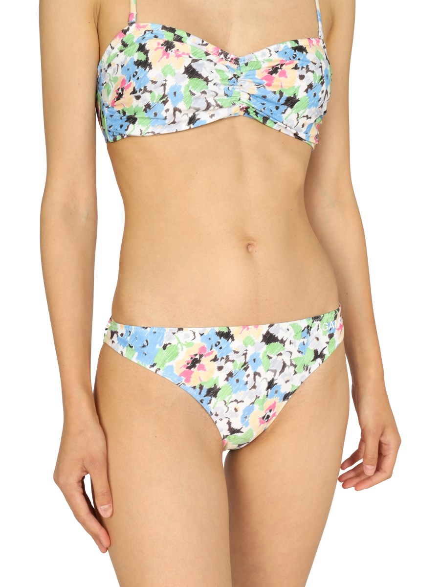 SLIP BIKINI CON MOTIVO FLOREALE