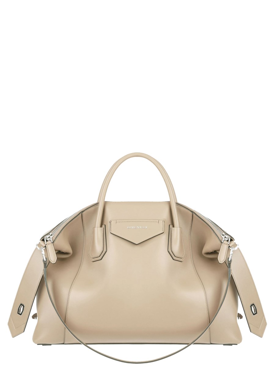 Givenchy Medium Antigona Soft Bag in Beige