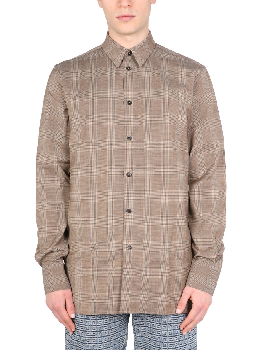 Givenchy 2024 checked shirt