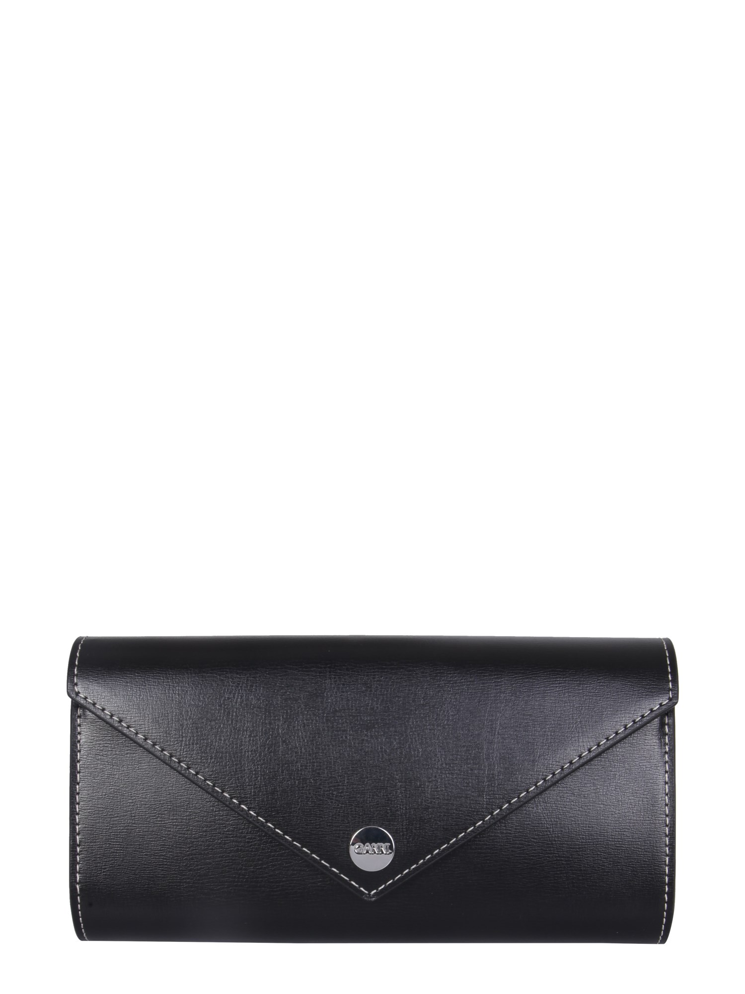 ganni wallet with chain