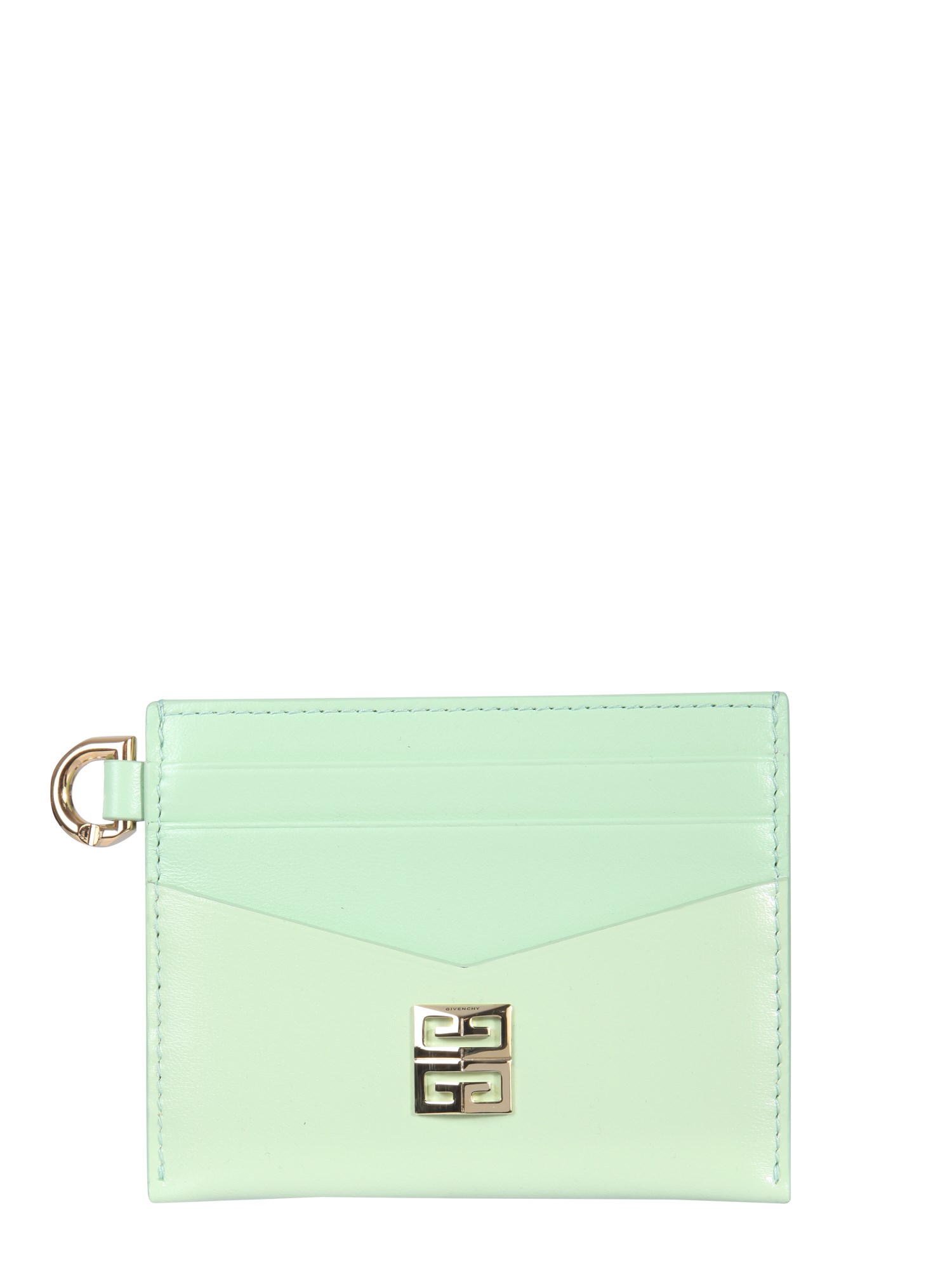 Givenchy 4g Card Holder In Green