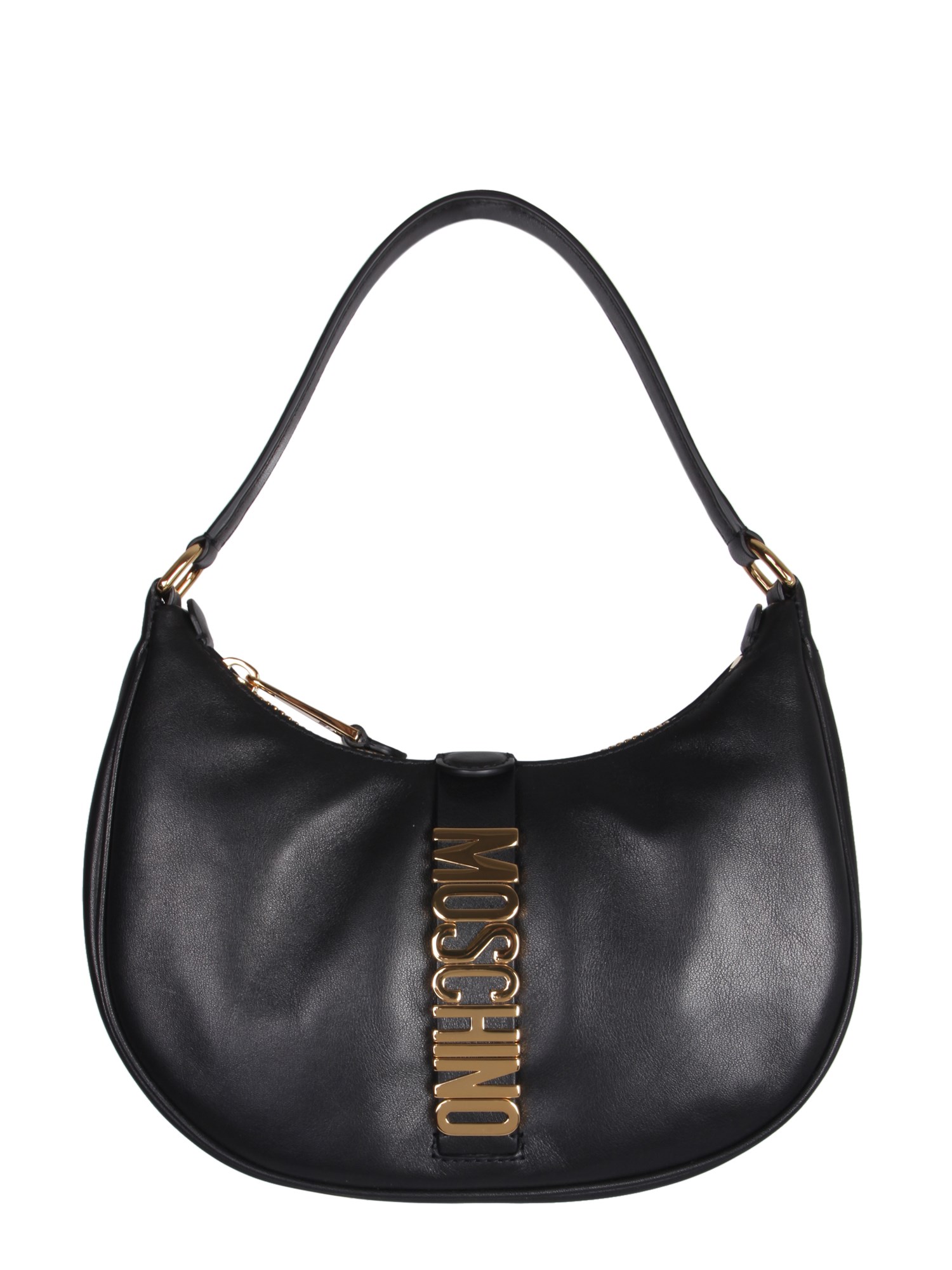 moschino bag with lettering logo